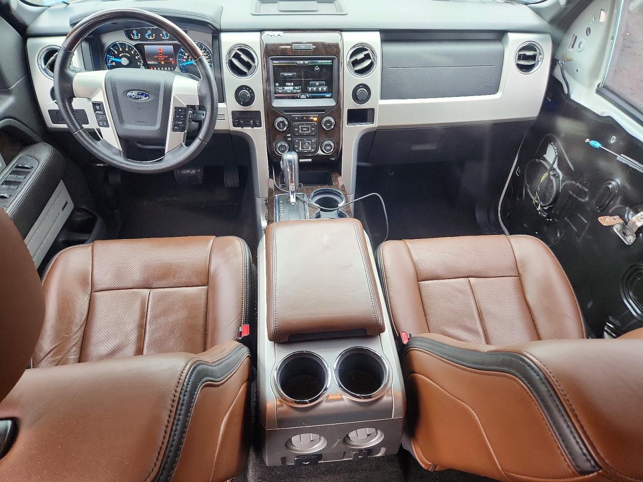 2014 Ford F150 Supercrew White vin: 1FTFW1EF7EFC46849