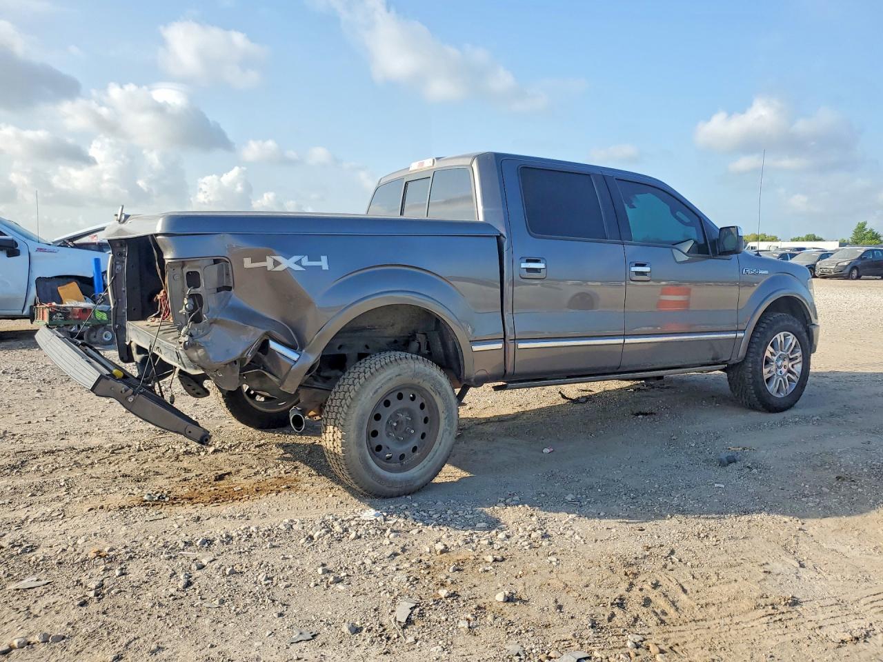 2014 Ford F150 Supercrew Gray vin: 1FTFW1EF7EFC69516