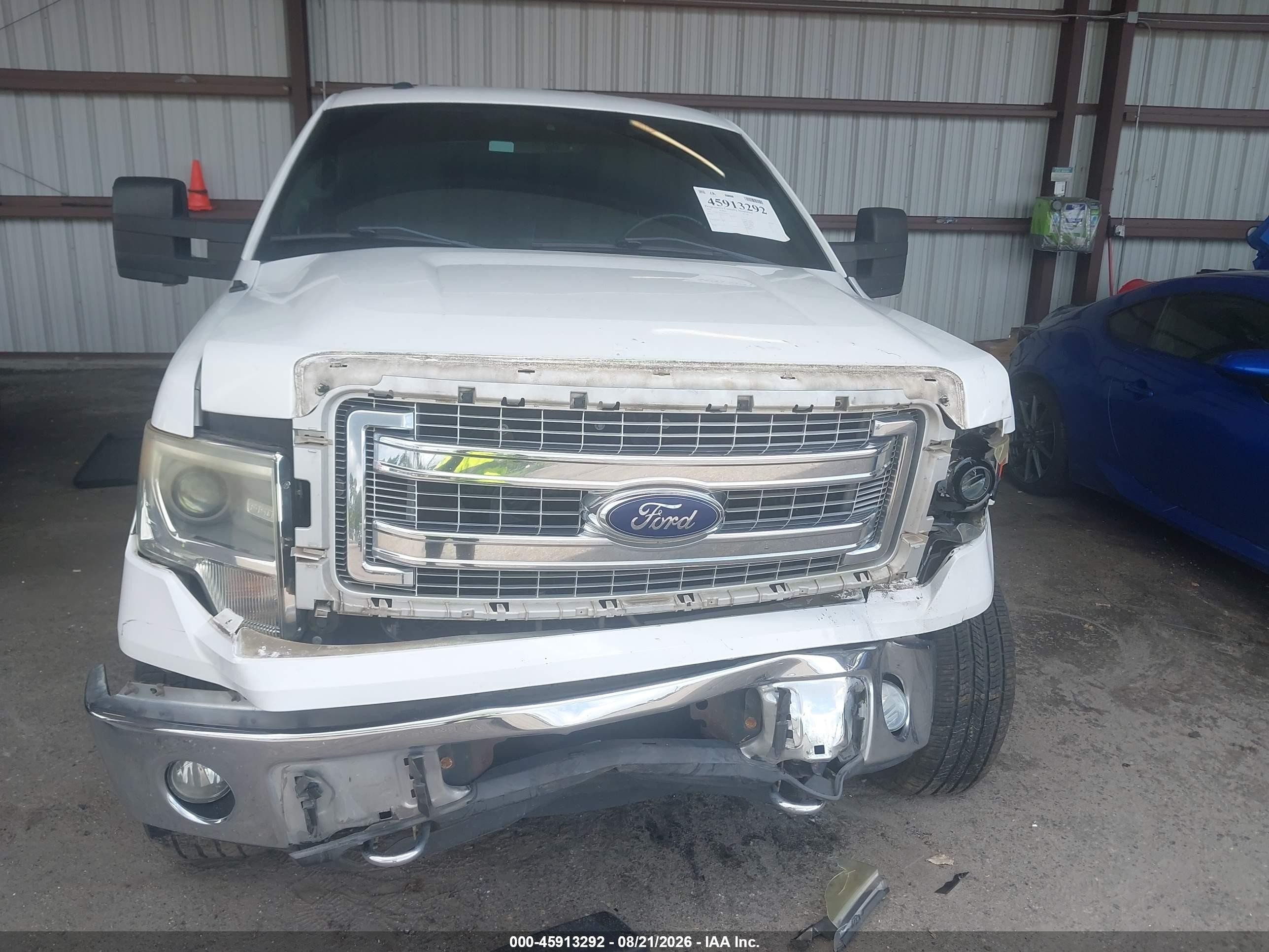 2014 Ford F-150 Xlt White vin: 1FTFW1EF7EFD04877