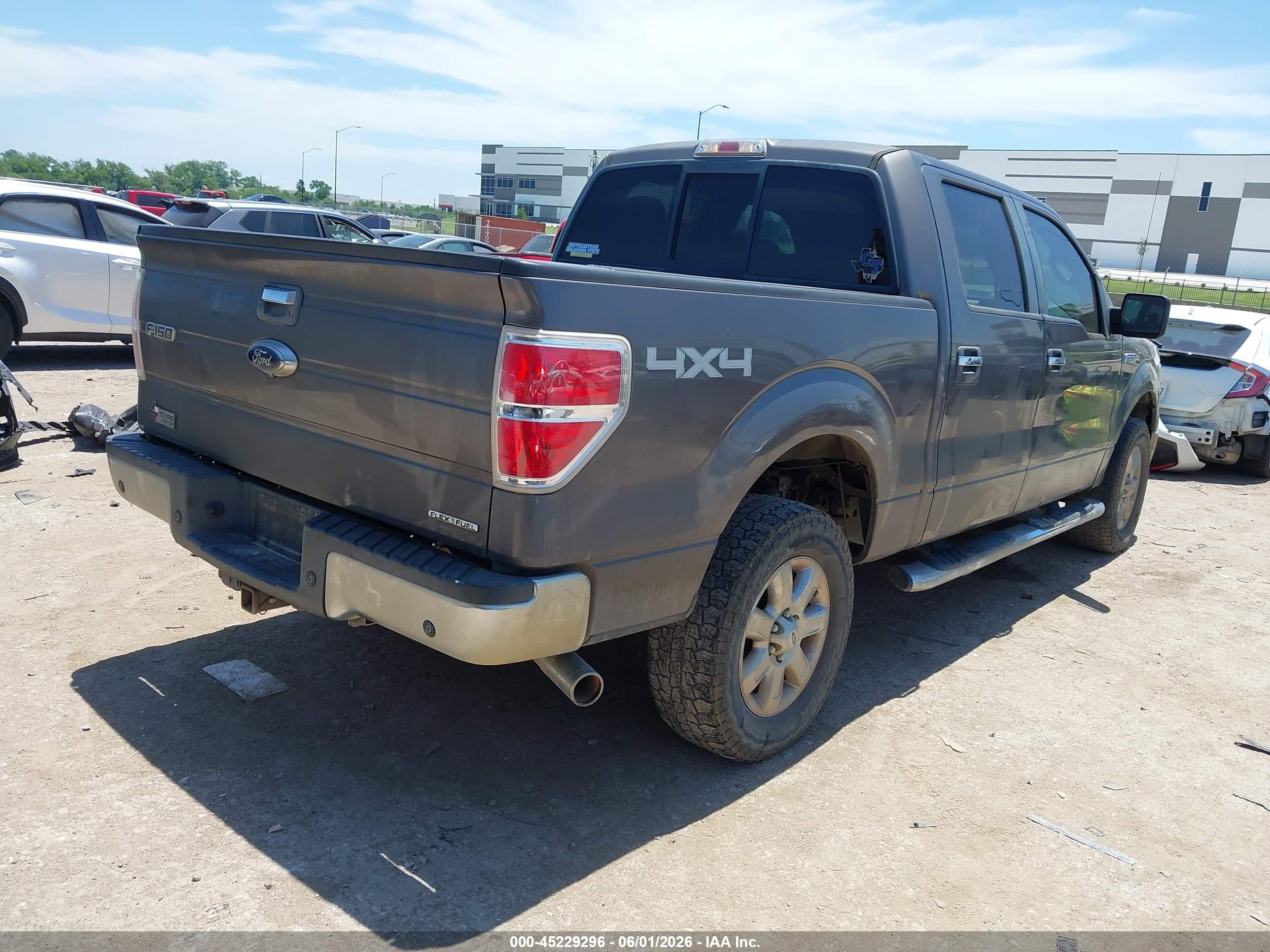 2014 Ford F-150 Xlt Gray vin: 1FTFW1EF7EKD04949