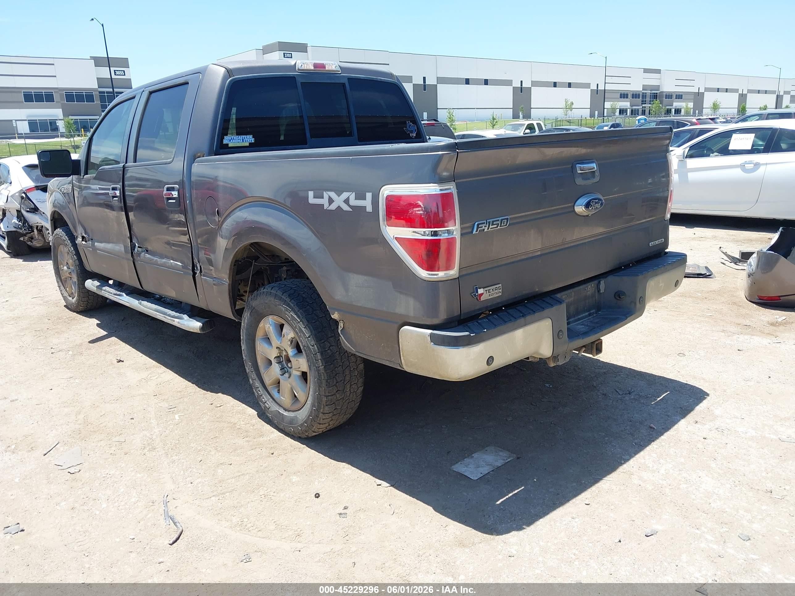 2014 Ford F-150 Xlt Gray vin: 1FTFW1EF7EKD04949