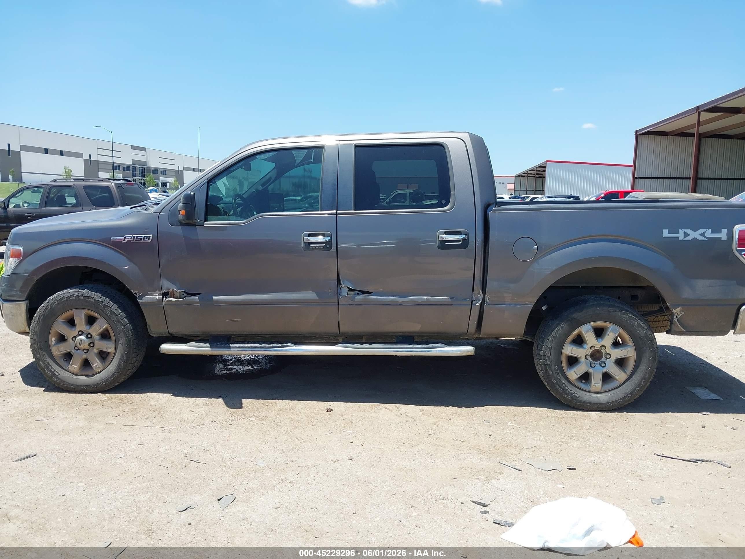 2014 Ford F-150 Xlt Gray vin: 1FTFW1EF7EKD04949