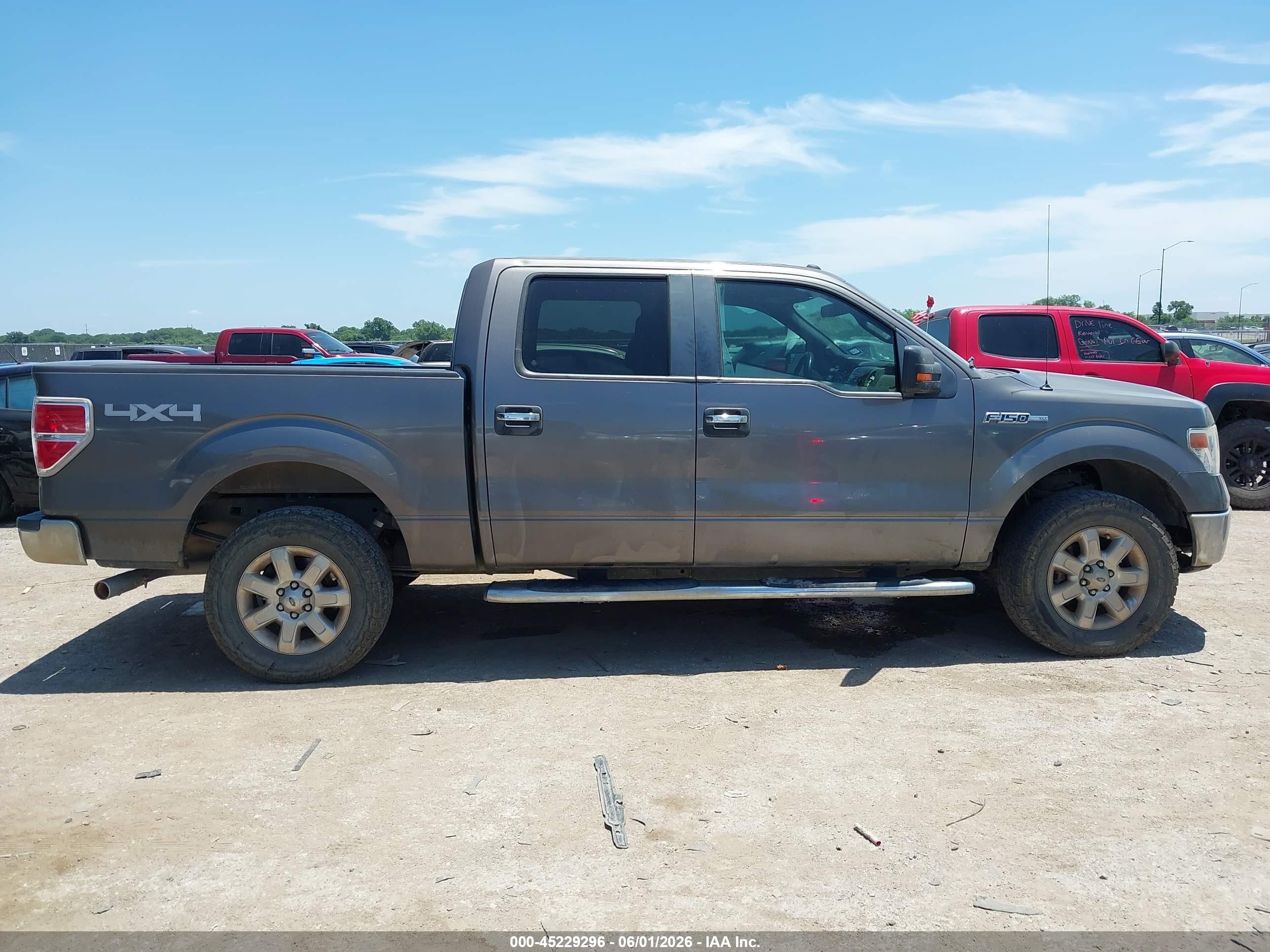 2014 Ford F-150 Xlt Gray vin: 1FTFW1EF7EKD04949