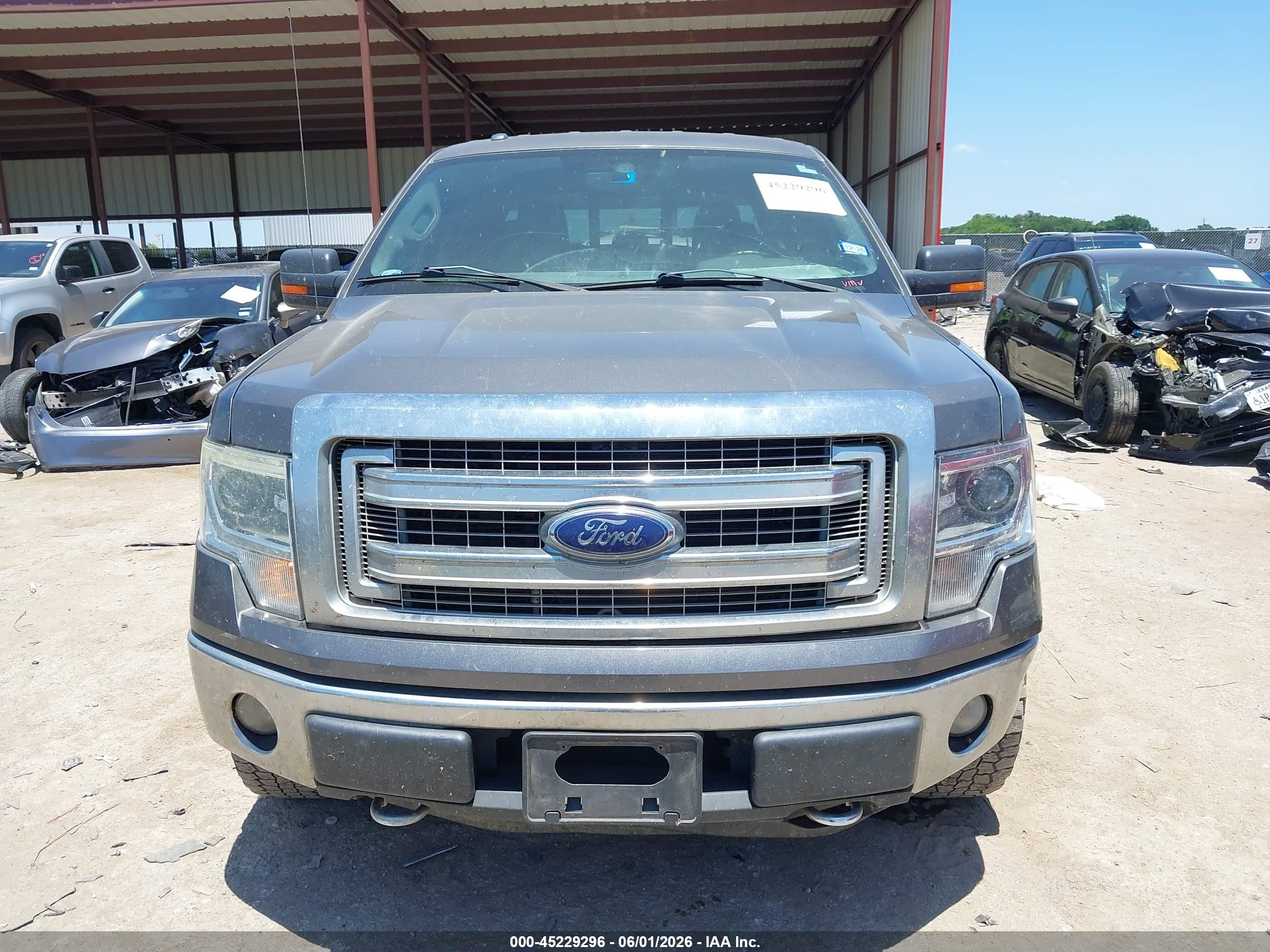 2014 Ford F-150 Xlt Gray vin: 1FTFW1EF7EKD04949