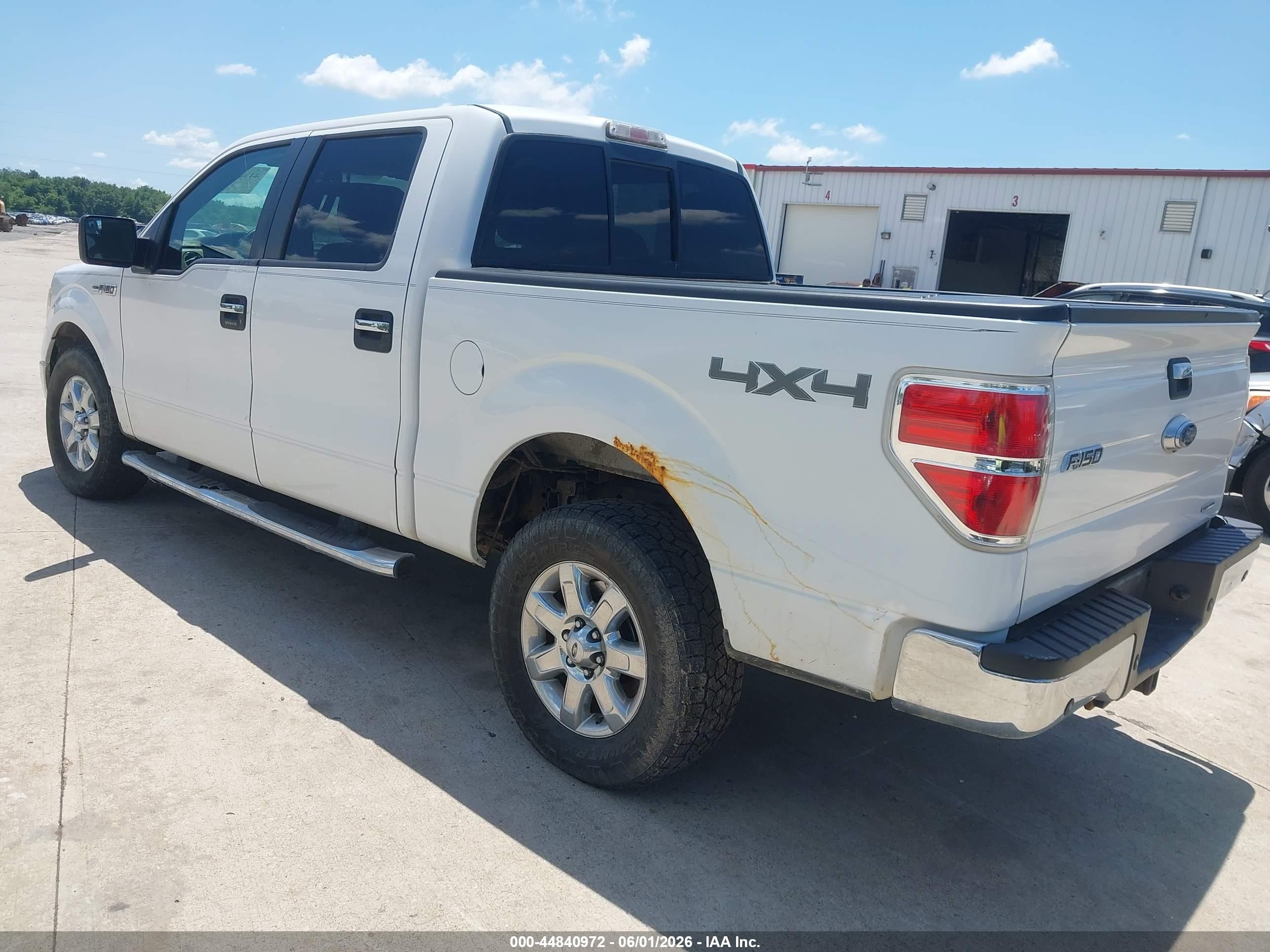 2014 Ford F-150 Xlt White vin: 1FTFW1EF7EKD51981
