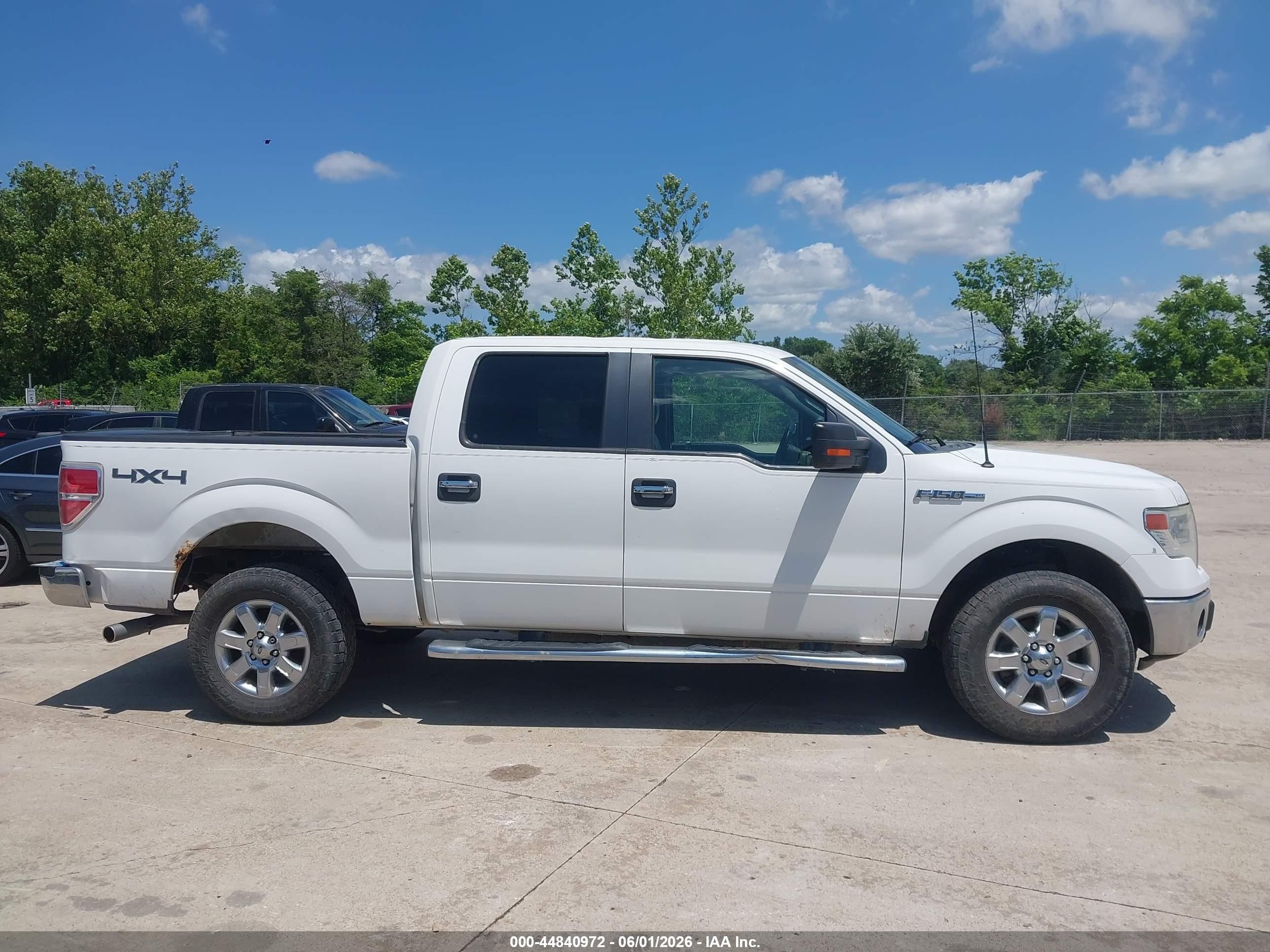 2014 Ford F-150 Xlt White vin: 1FTFW1EF7EKD51981
