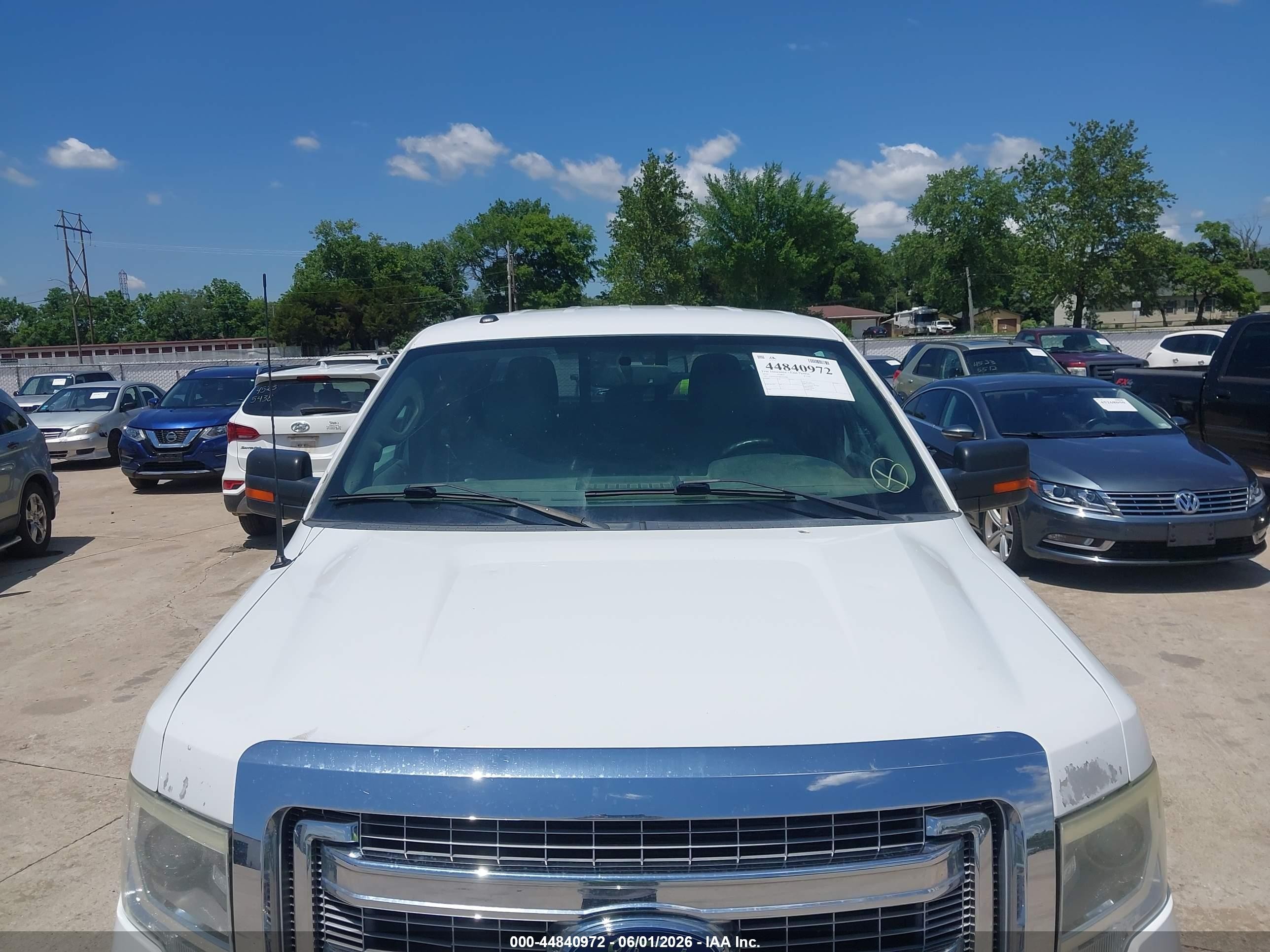 2014 Ford F-150 Xlt White vin: 1FTFW1EF7EKD51981