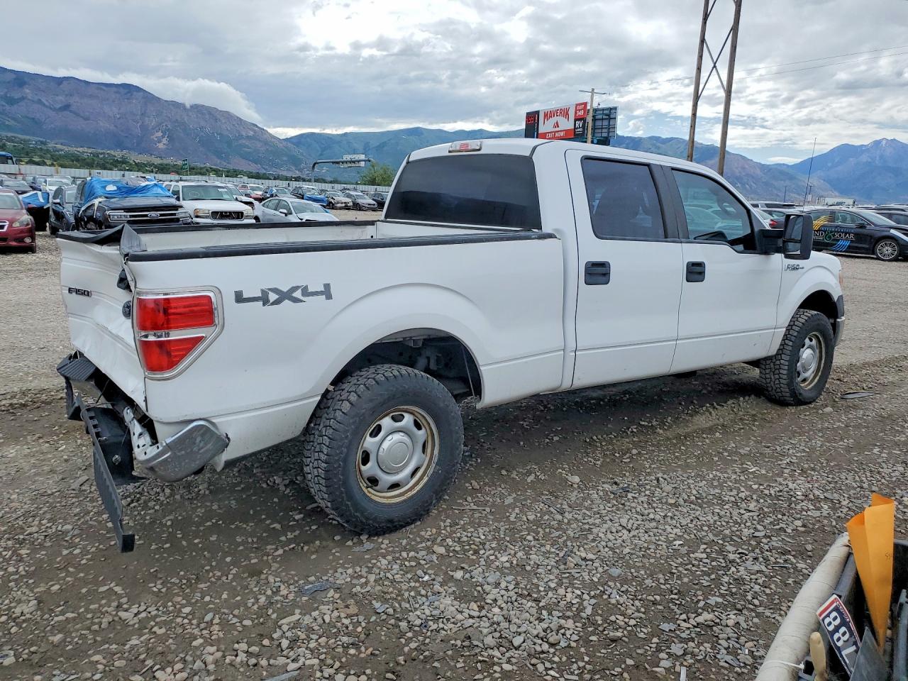 2014 Ford F150 Supercrew White vin: 1FTFW1EF7EKD95592