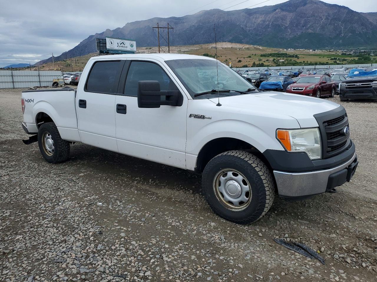 2014 Ford F150 Supercrew White vin: 1FTFW1EF7EKD95592