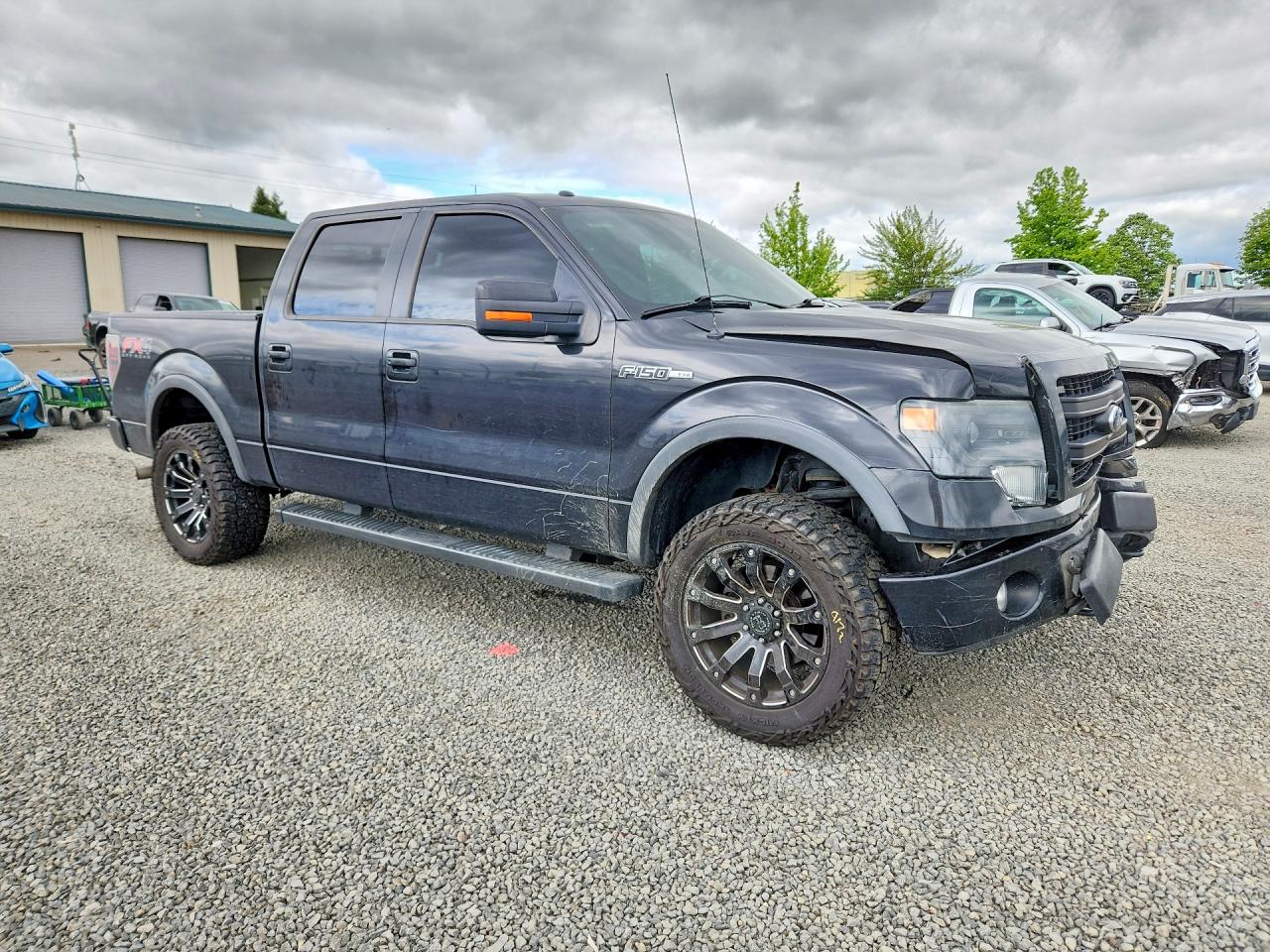 2014 Ford F150 Supercrew Black vin: 1FTFW1EF7EKE39655