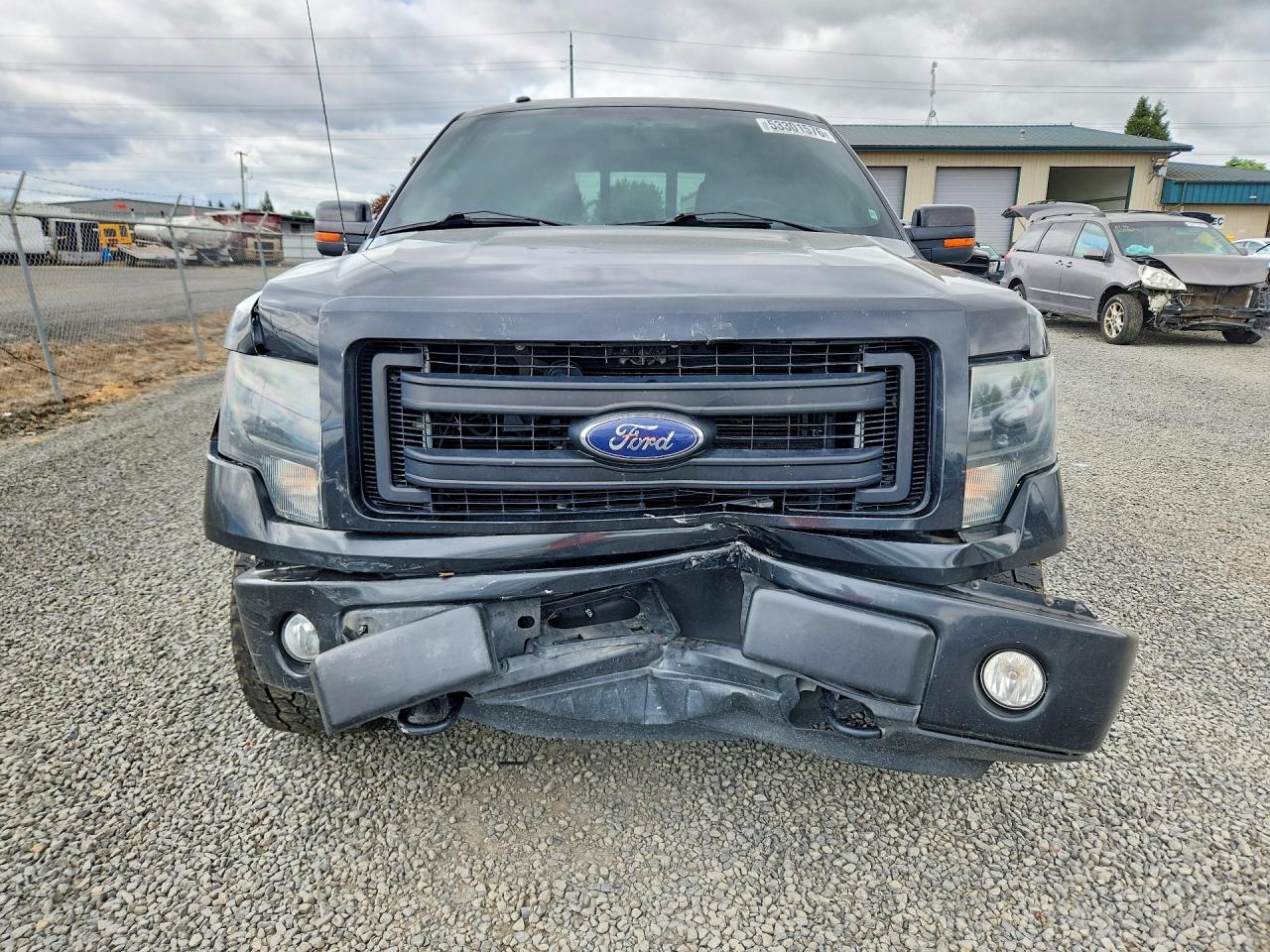 2014 Ford F150 Supercrew Black vin: 1FTFW1EF7EKE39655