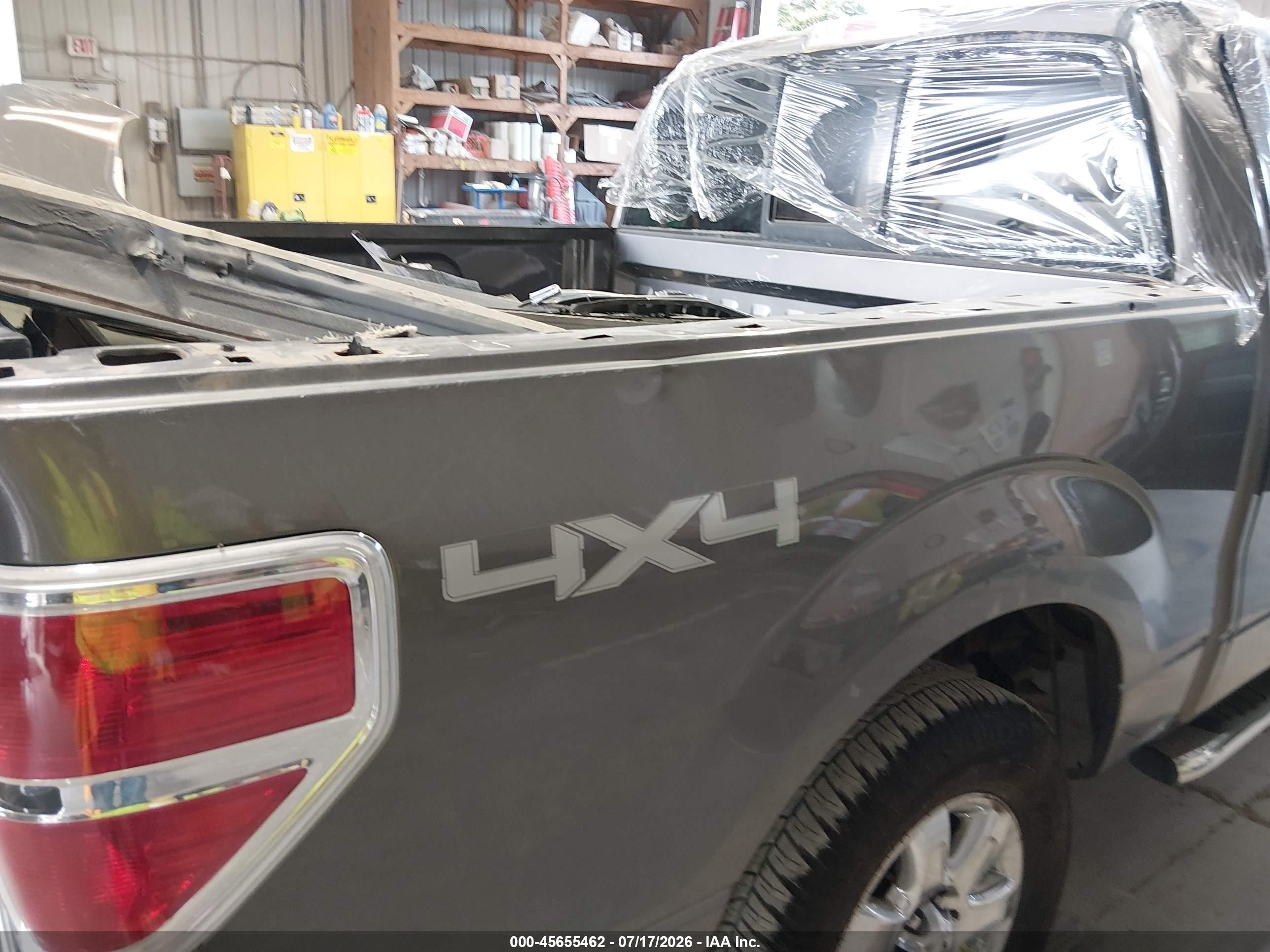 2014 Ford F150 Supercrew Gray vin: 1FTFW1EF7EKE47609