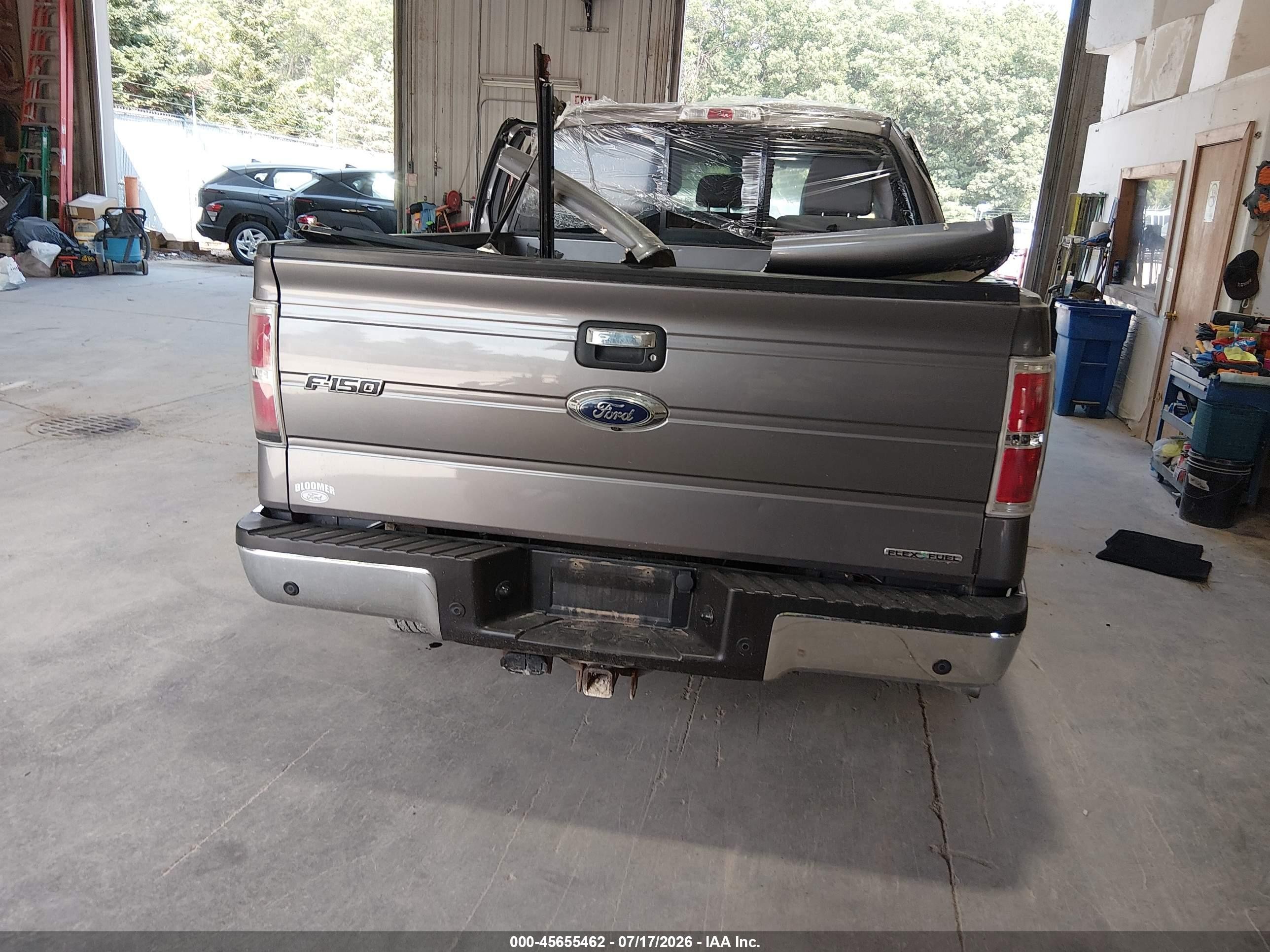 2014 Ford F150 Supercrew Gray vin: 1FTFW1EF7EKE47609