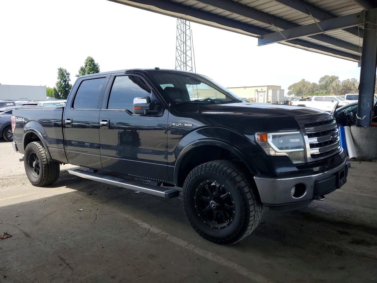 2014 Ford F150 Supercrew Gray vin: 1FTFW1EF7EKF26701