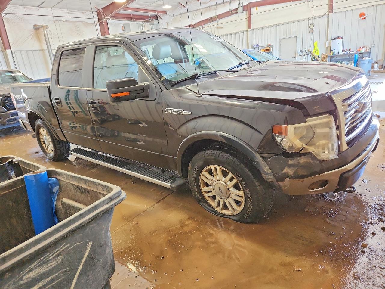 2014 Ford F150 Supercrew Черный vin: 1FTFW1EF7EKF52022
