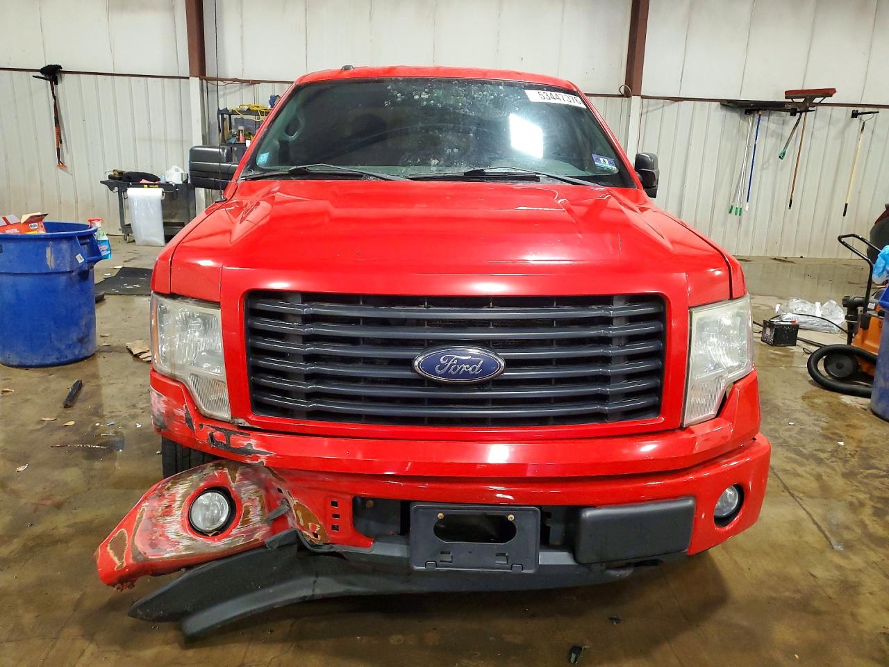2014 Ford F150 Supercrew Красный vin: 1FTFW1EF7EKG28368