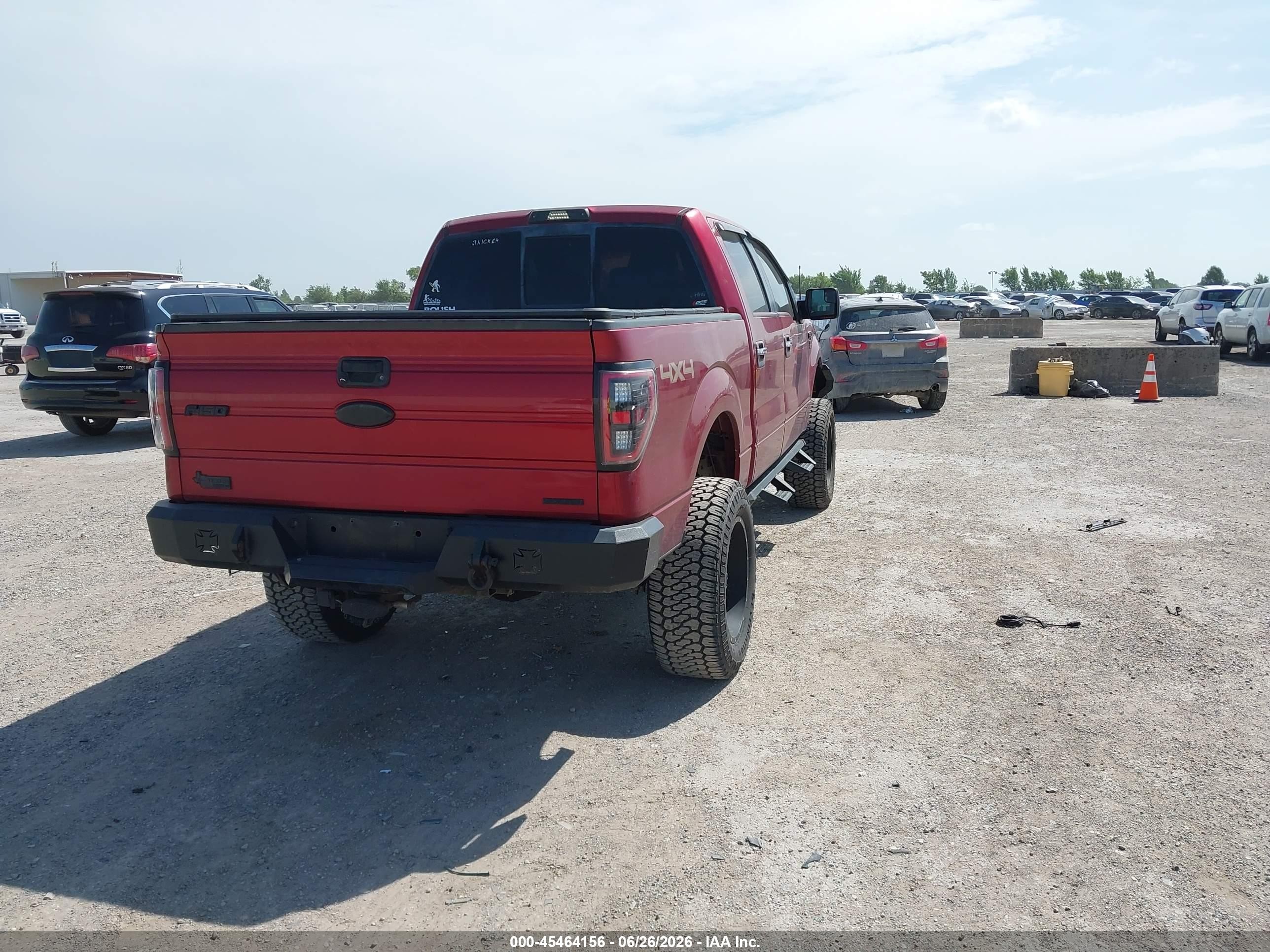 2014 Ford F-150 Xlt Maroon vin: 1FTFW1EF7EKG46255