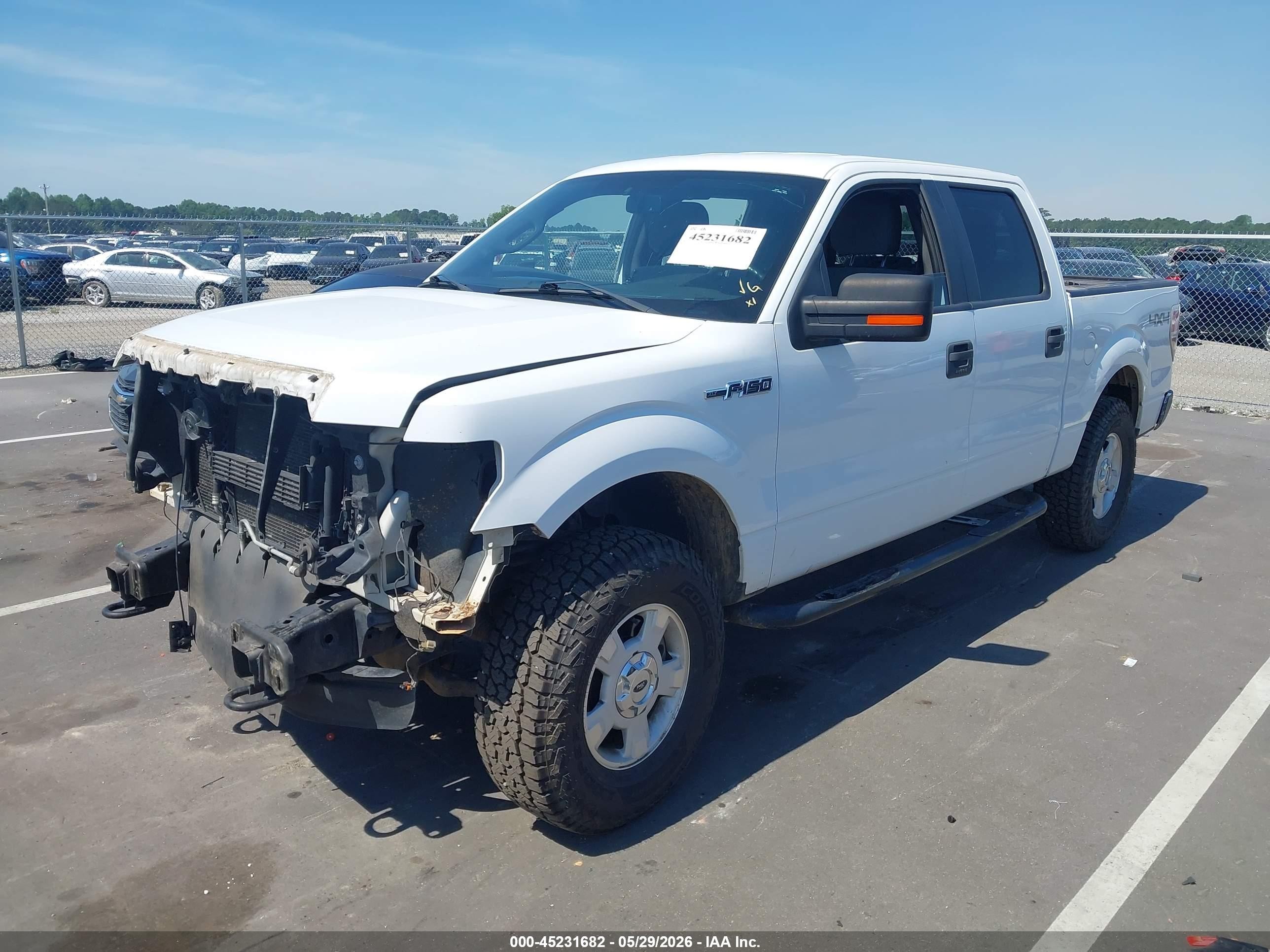 2014 Ford F-150 Xlt Белый vin: 1FTFW1EF7EKG52265