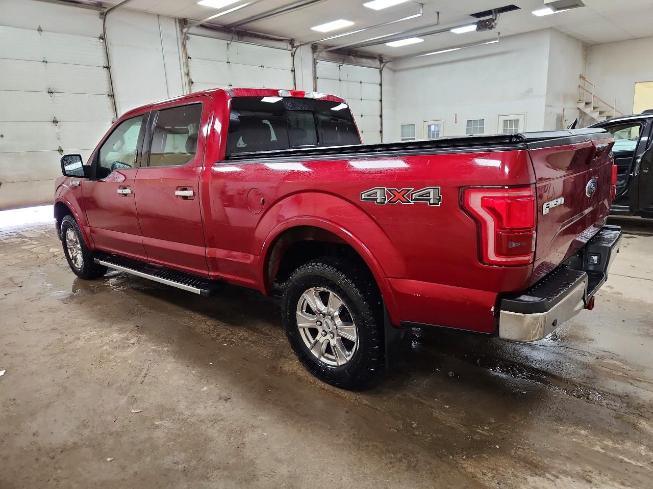 2015 Ford F150 Supercrew Красный vin: 1FTFW1EF7FFC37733