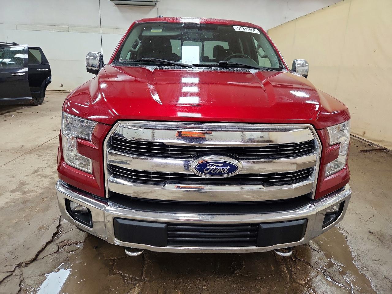 2015 Ford F150 Supercrew Красный vin: 1FTFW1EF7FFC37733