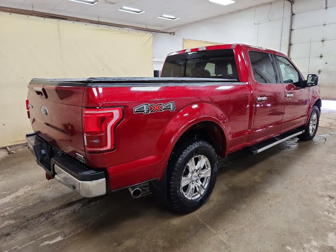 2015 Ford F150 Supercrew Красный vin: 1FTFW1EF7FFC37733