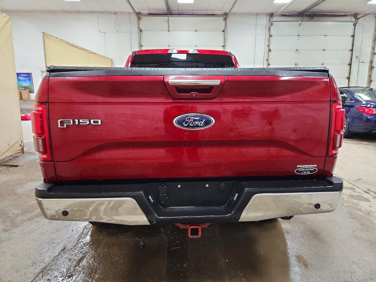 2015 Ford F150 Supercrew Красный vin: 1FTFW1EF7FFC37733