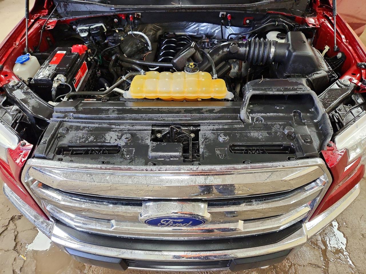 2015 Ford F150 Supercrew Красный vin: 1FTFW1EF7FFC37733