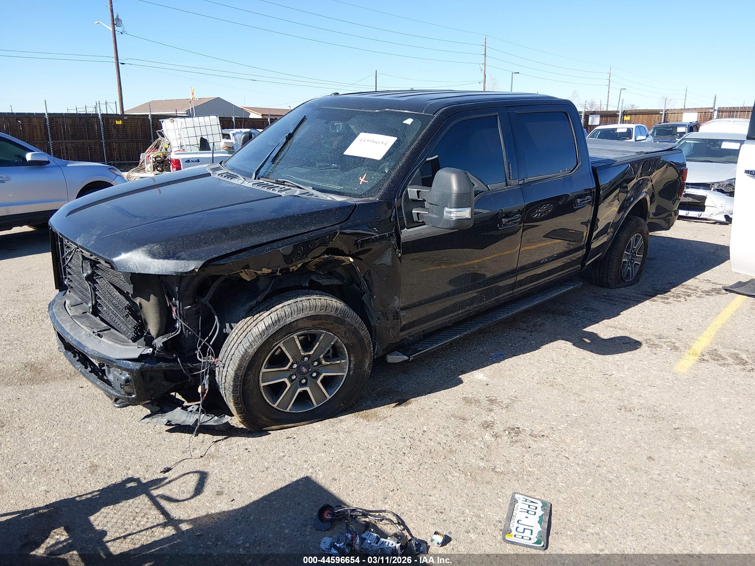 2015 Ford F-150 Xlt Black vin: 1FTFW1EF7FKE93264
