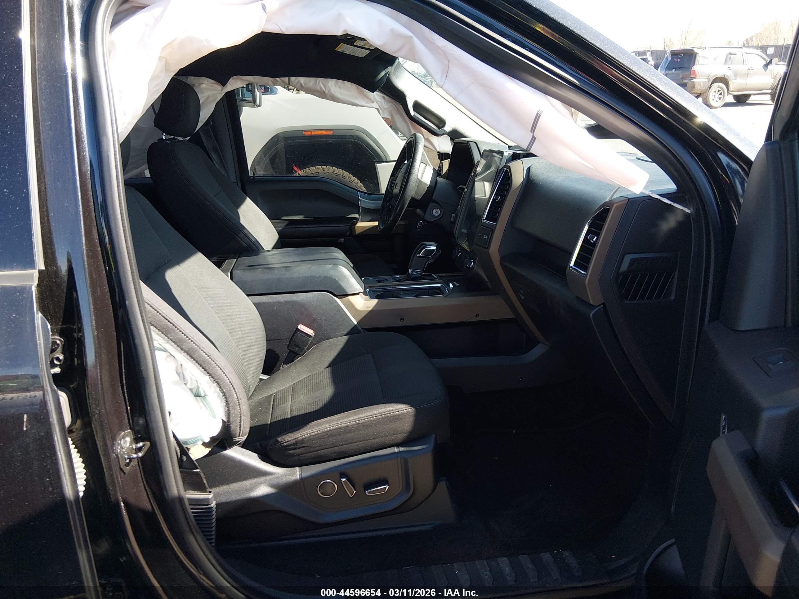 2015 Ford F-150 Xlt Black vin: 1FTFW1EF7FKE93264