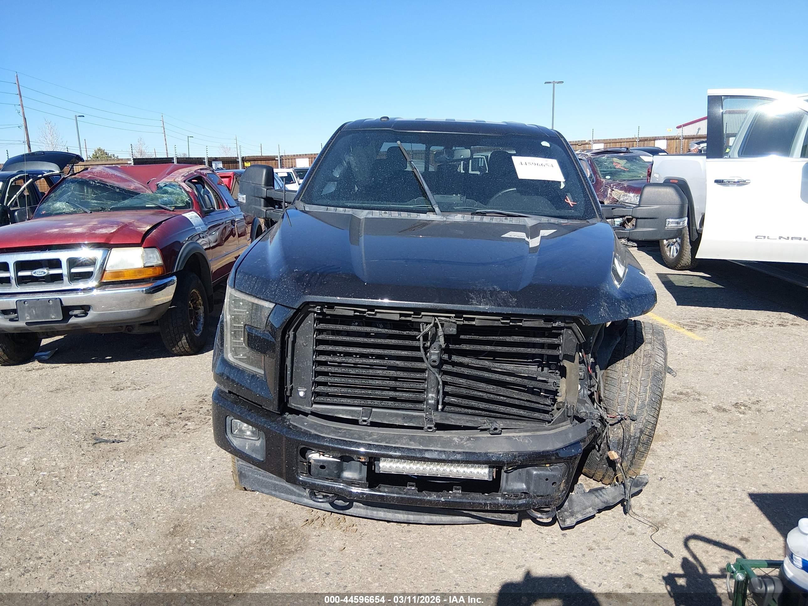 2015 Ford F-150 Xlt Black vin: 1FTFW1EF7FKE93264