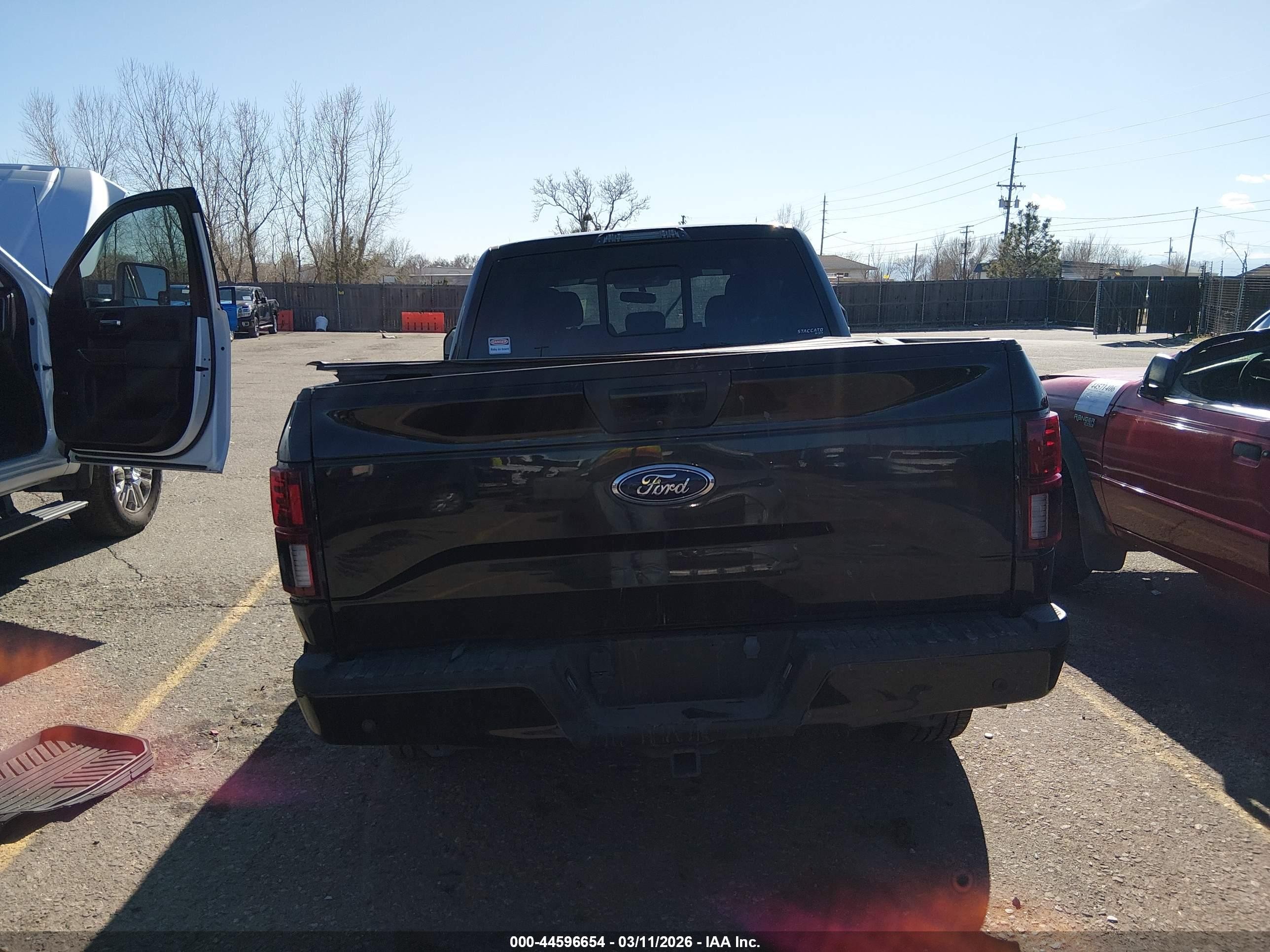 2015 Ford F-150 Xlt Black vin: 1FTFW1EF7FKE93264