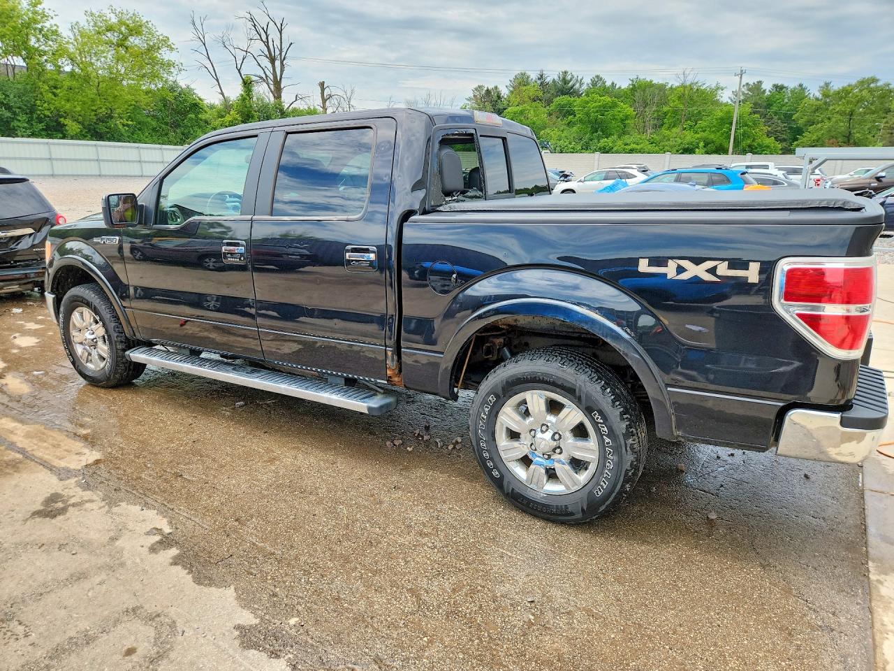 2011 Ford F150 Supercrew Black vin: 1FTFW1EF8BFA43495