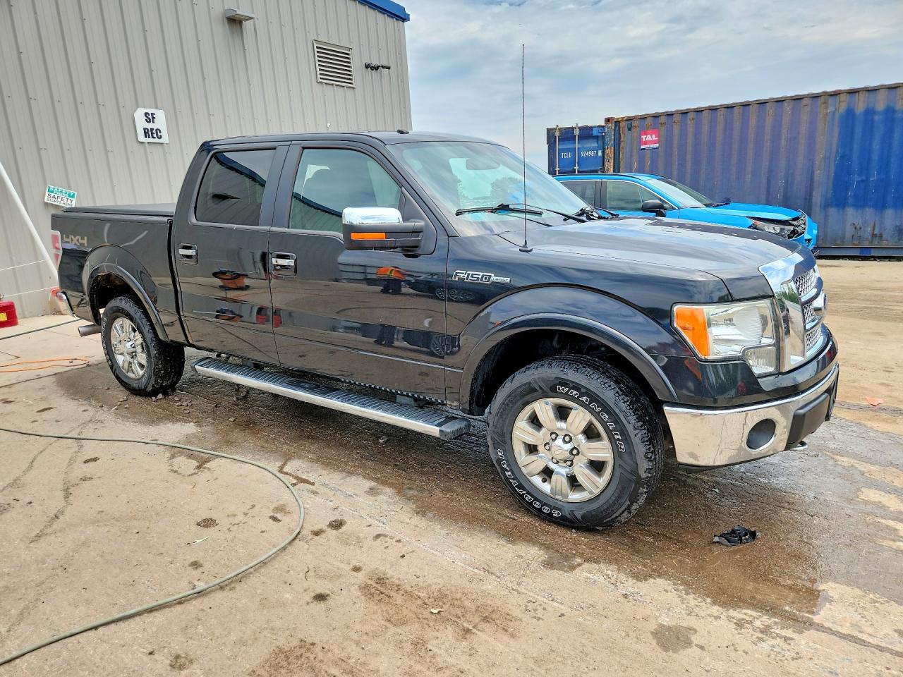 2011 Ford F150 Supercrew Black vin: 1FTFW1EF8BFA43495