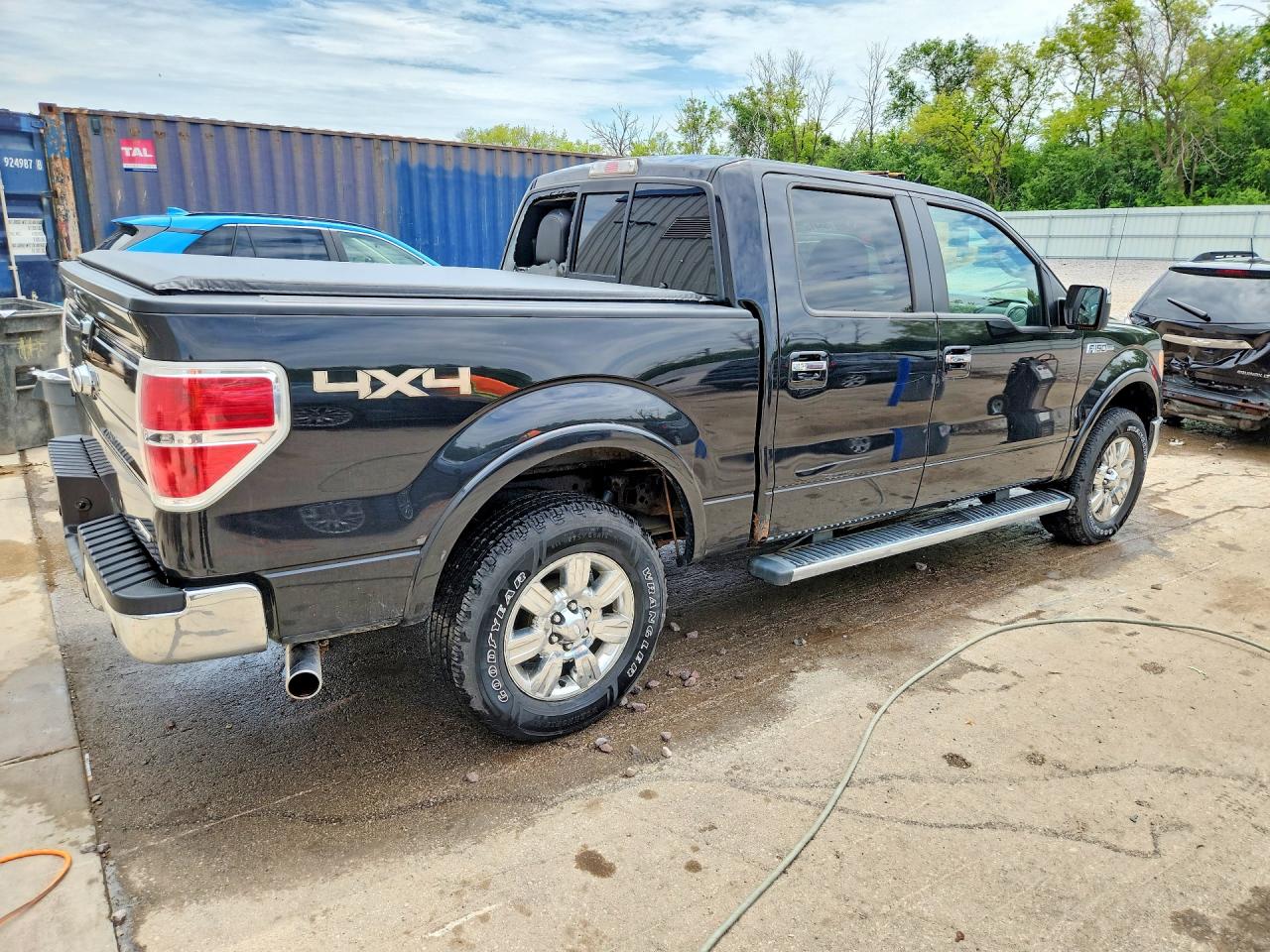 2011 Ford F150 Supercrew Black vin: 1FTFW1EF8BFA43495