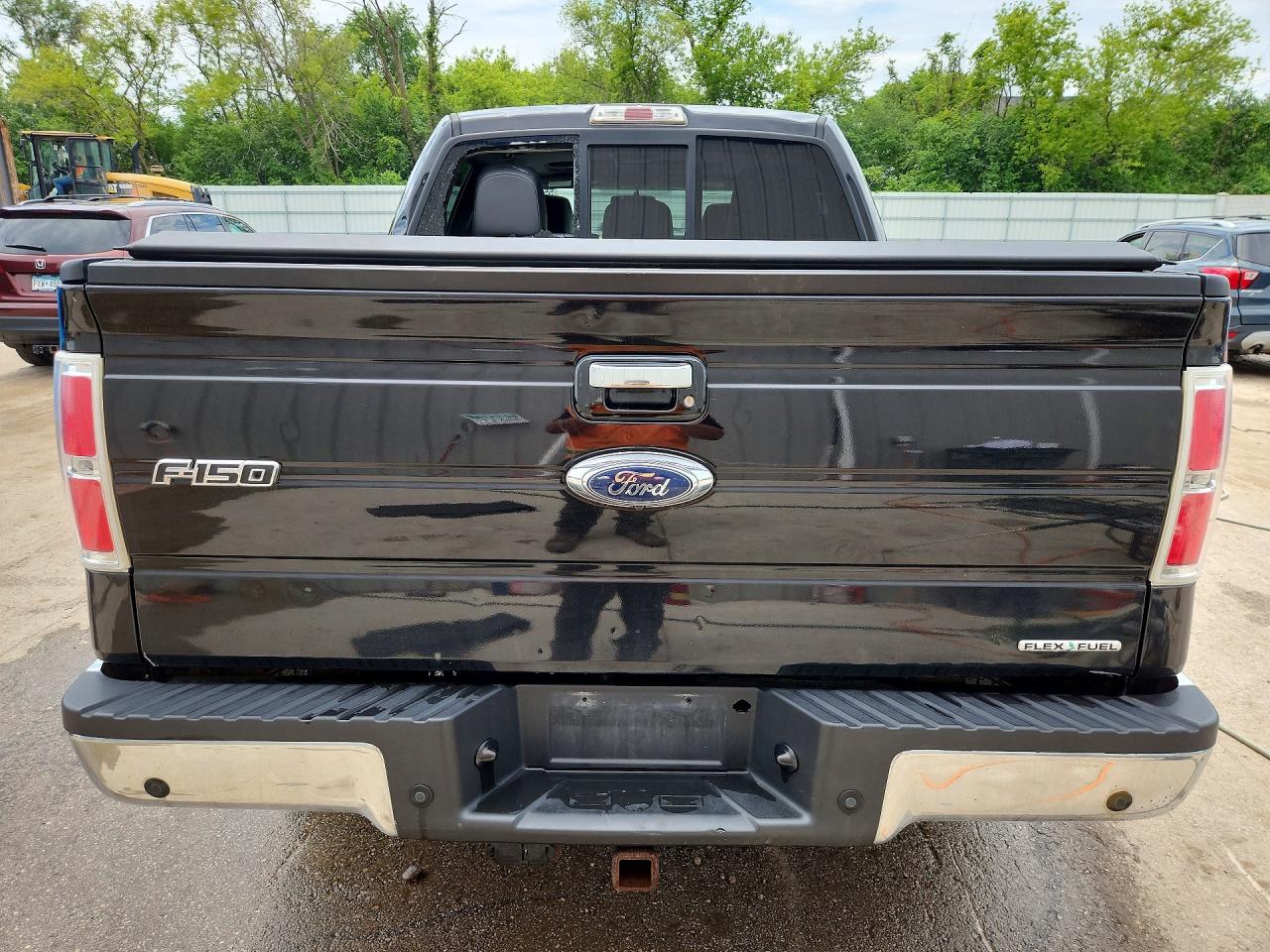 2011 Ford F150 Supercrew Black vin: 1FTFW1EF8BFA43495