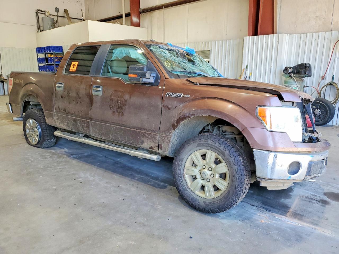 2011 Ford F150 Supercrew Коричневый vin: 1FTFW1EF8BFA69160
