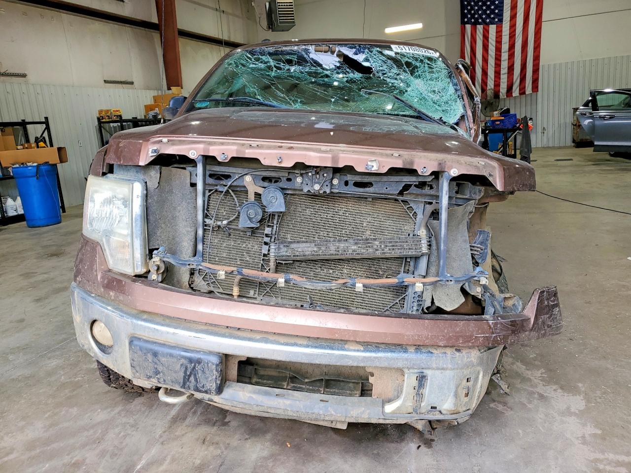 2011 Ford F150 Supercrew Коричневый vin: 1FTFW1EF8BFA69160