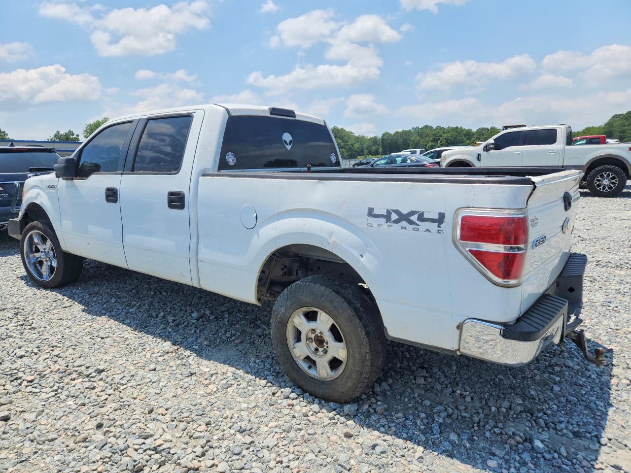 2011 Ford F150 Supercrew White vin: 1FTFW1EF8BFB28806