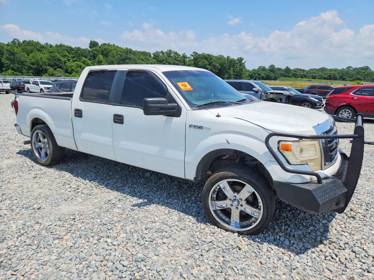 2011 Ford F150 Supercrew White vin: 1FTFW1EF8BFB28806