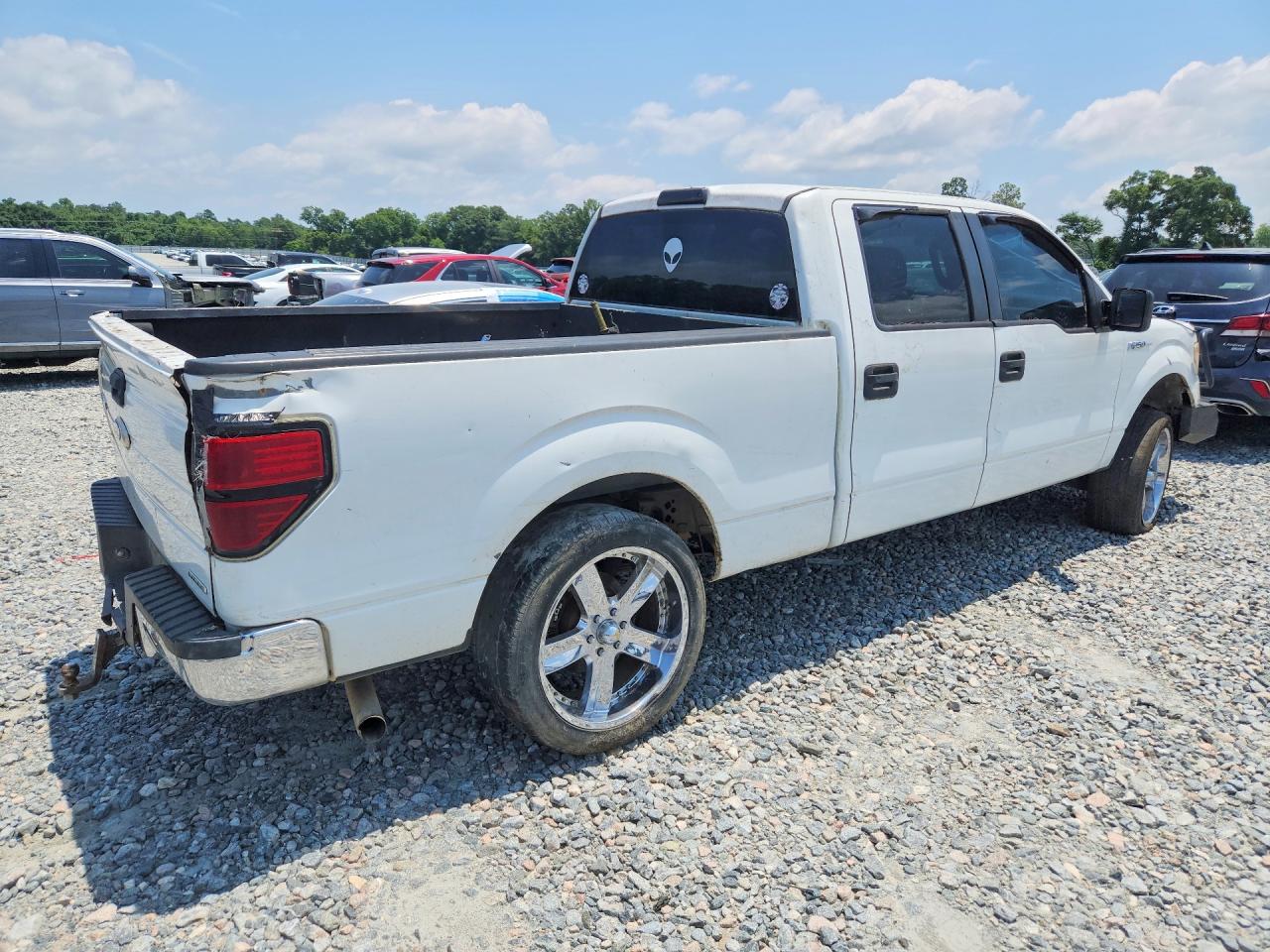 2011 Ford F150 Supercrew White vin: 1FTFW1EF8BFB28806