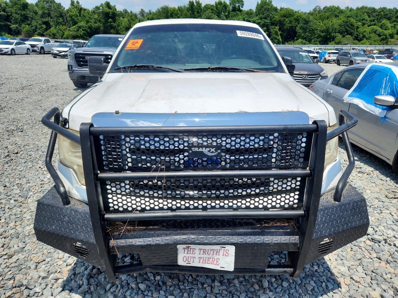 2011 Ford F150 Supercrew White vin: 1FTFW1EF8BFB28806