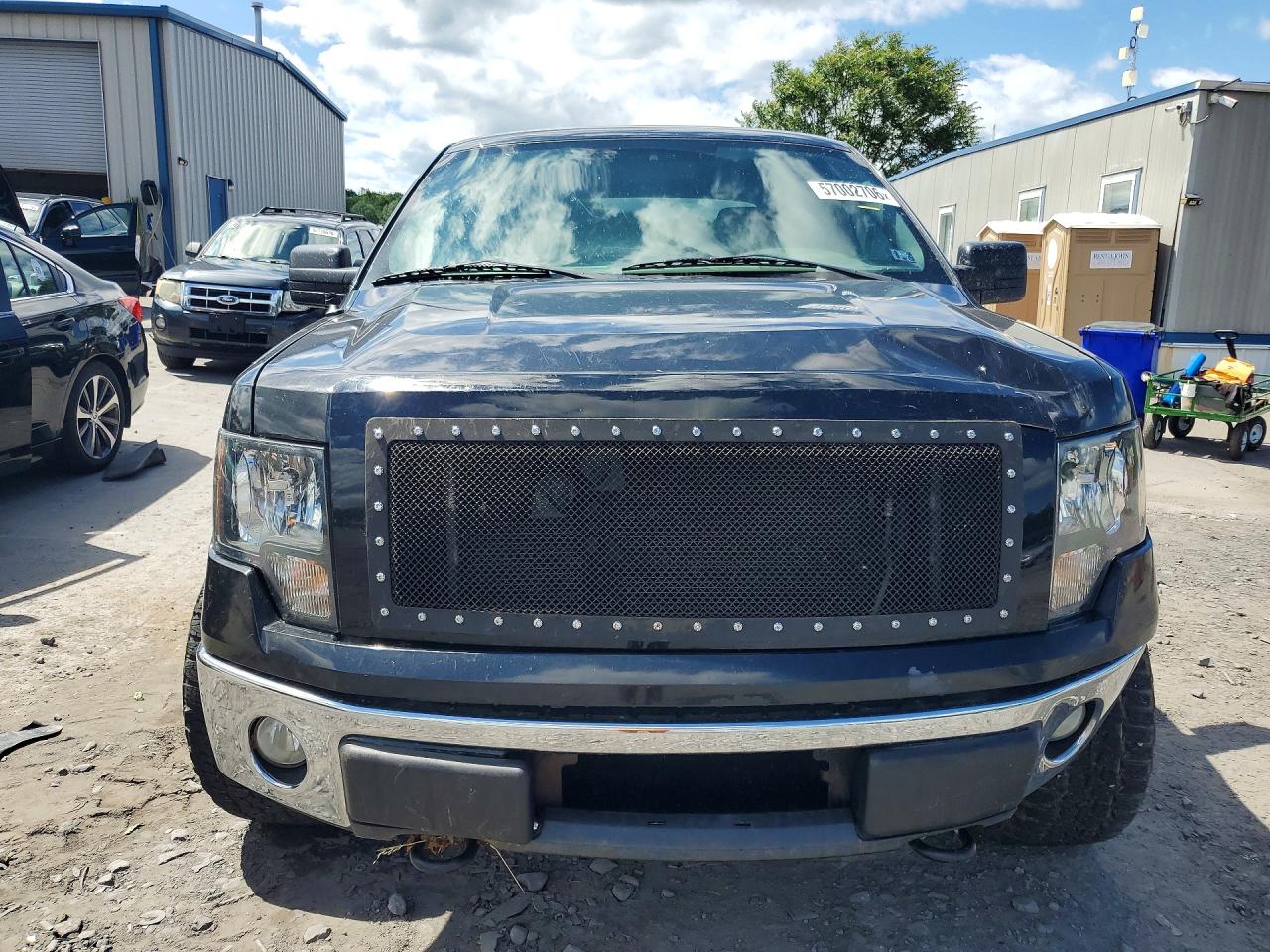 2011 Ford F150 Supercrew Black vin: 1FTFW1EF8BFB46321