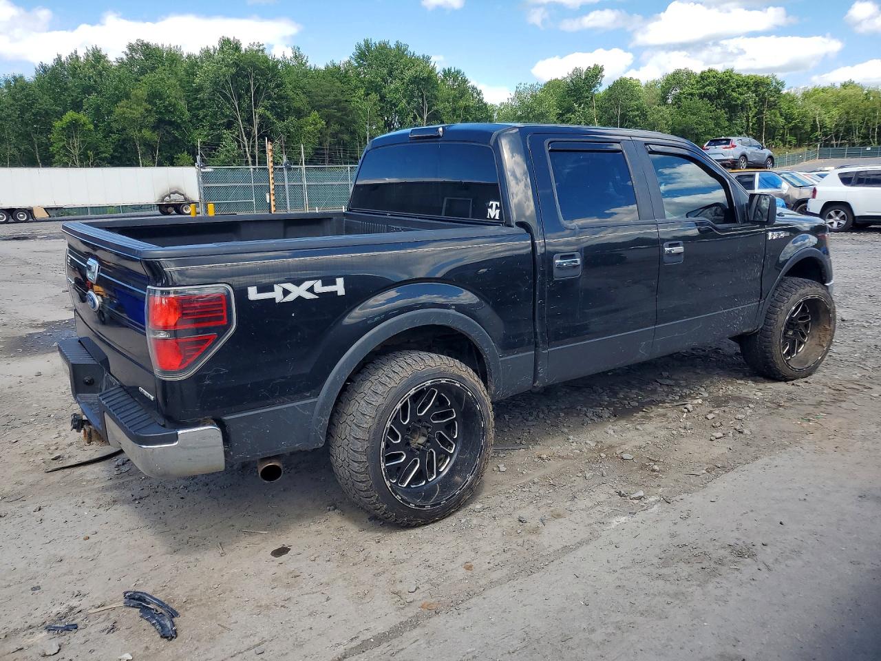2011 Ford F150 Supercrew Black vin: 1FTFW1EF8BFB46321