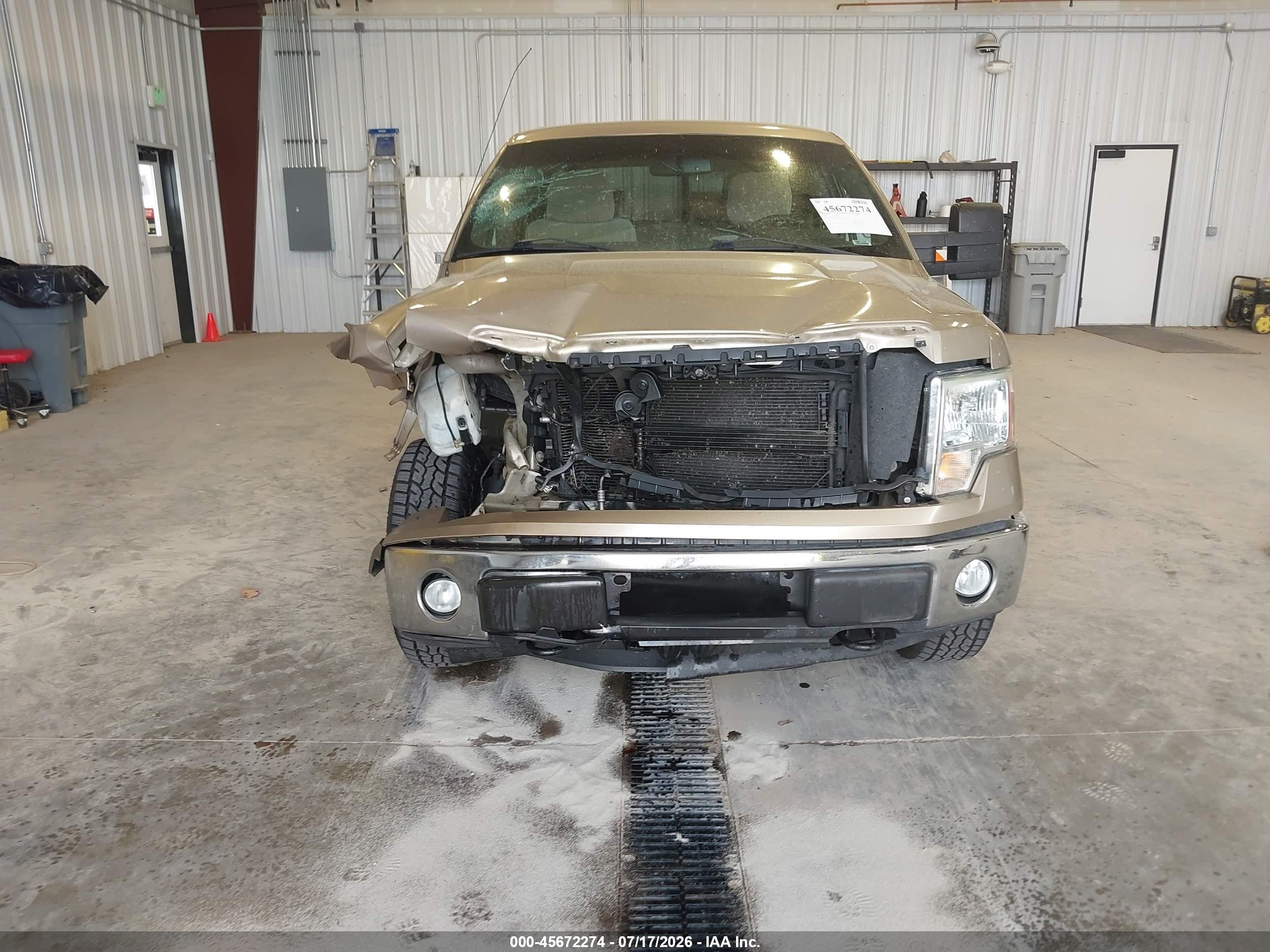 2011 Ford F-150 Xlt Желто-коричневый vin: 1FTFW1EF8BFB48702