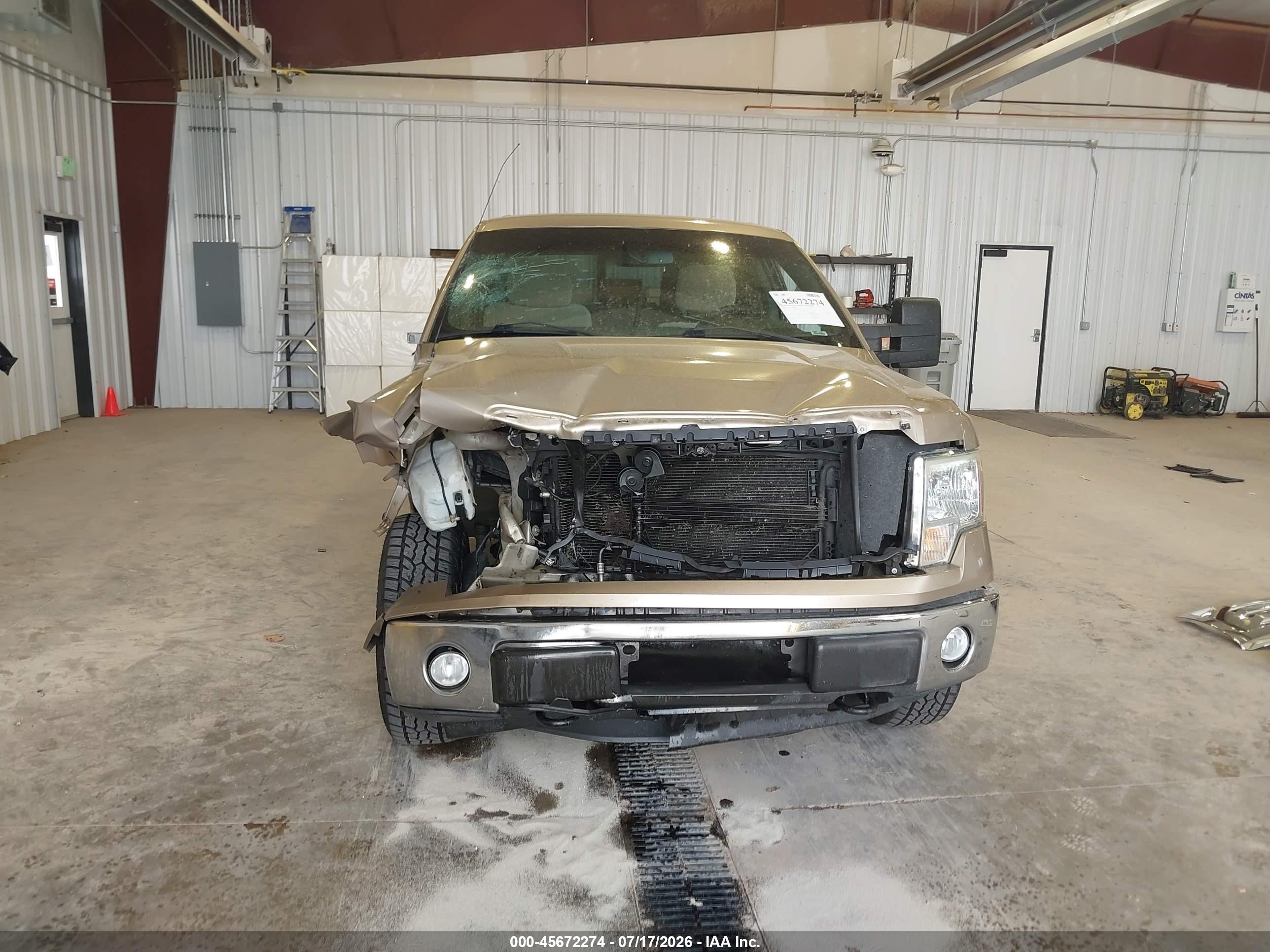 2011 Ford F-150 Xlt Желто-коричневый vin: 1FTFW1EF8BFB48702