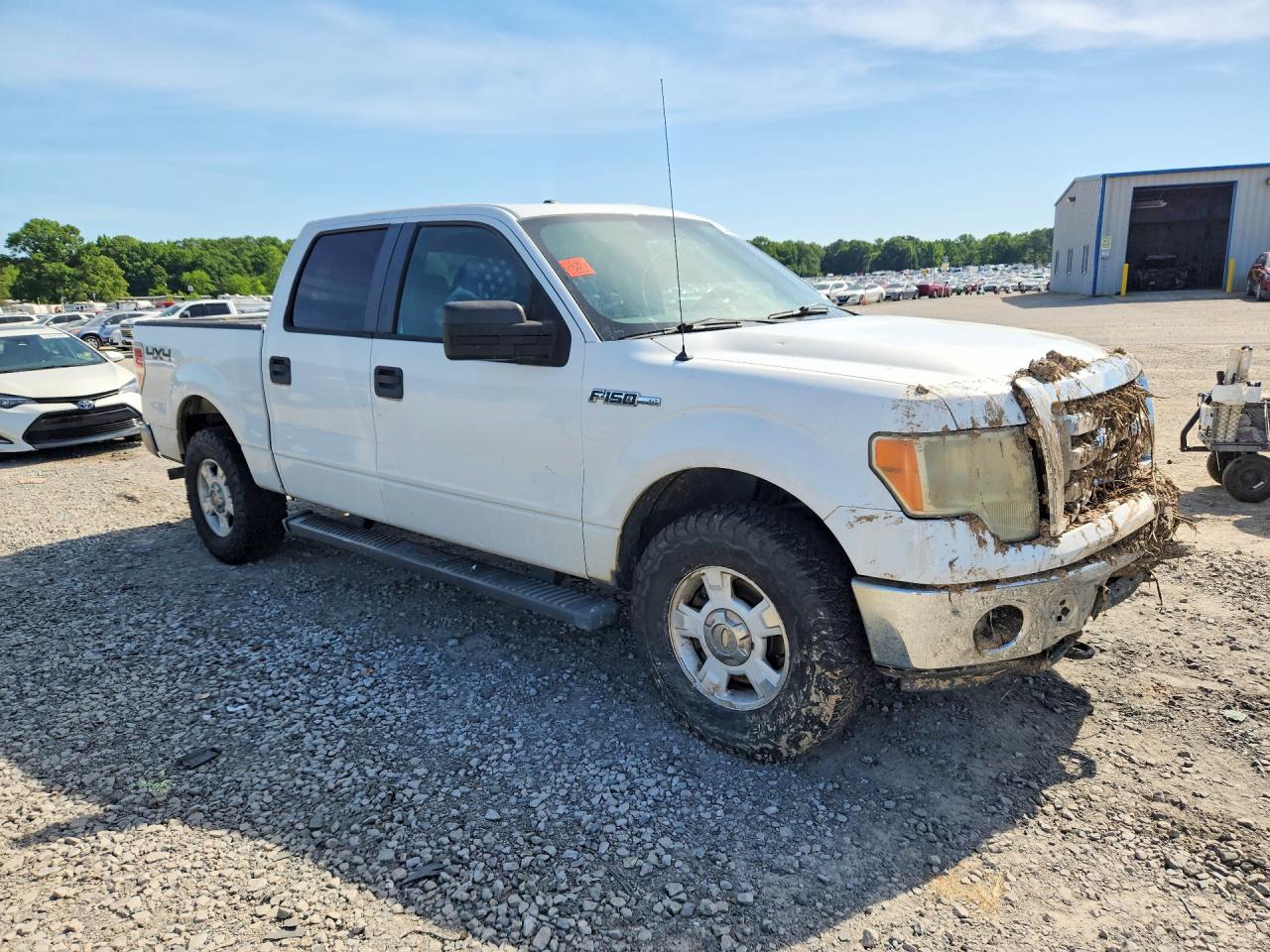2011 Ford F150 Supercrew White vin: 1FTFW1EF8BFB73423