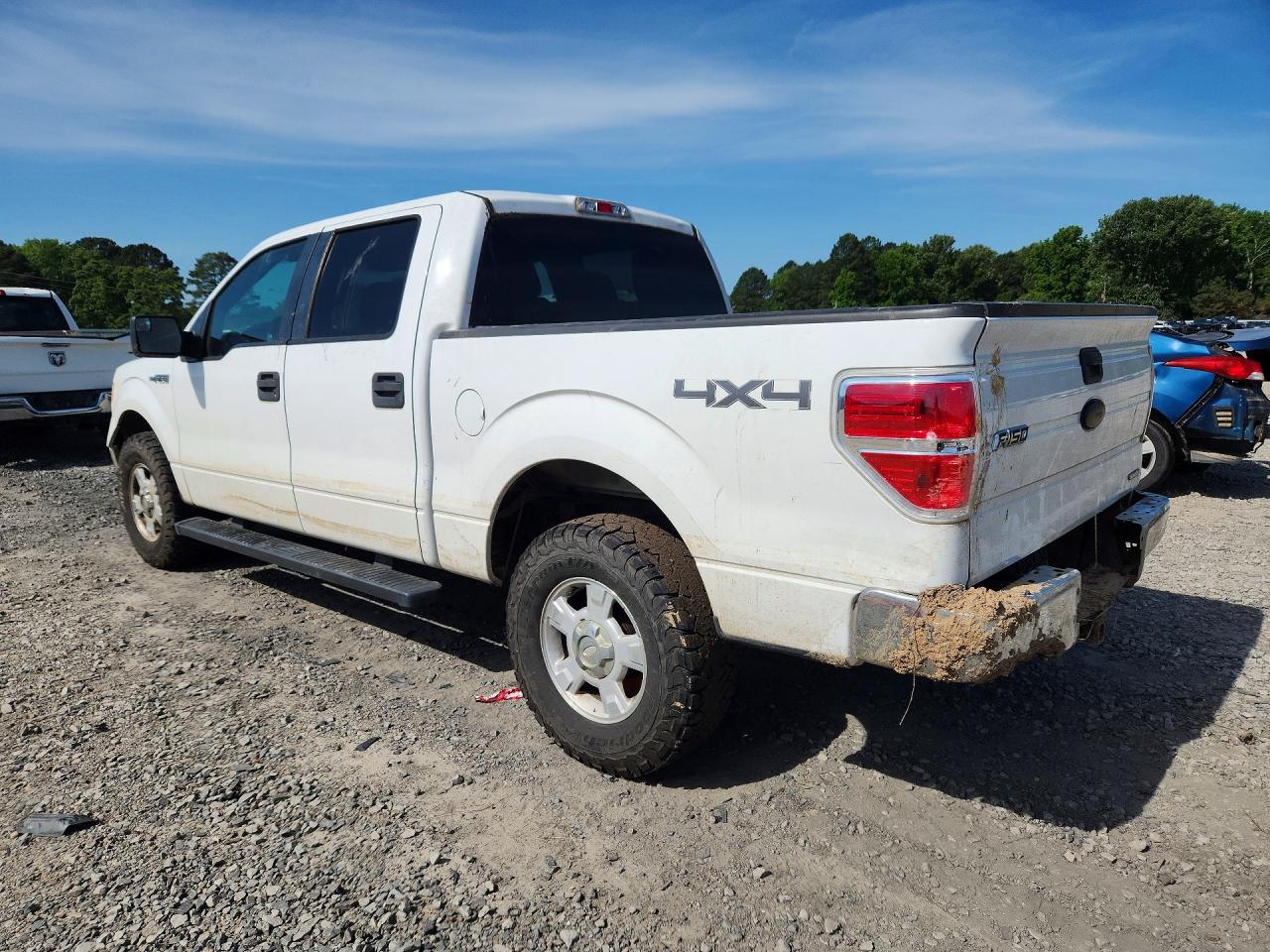2011 Ford F150 Supercrew White vin: 1FTFW1EF8BFB73423