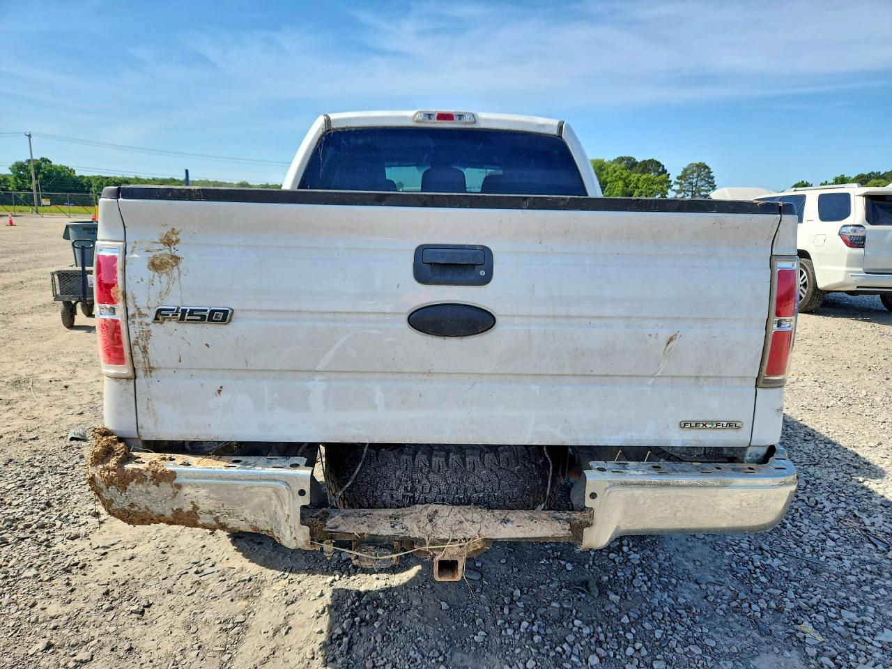 2011 Ford F150 Supercrew White vin: 1FTFW1EF8BFB73423