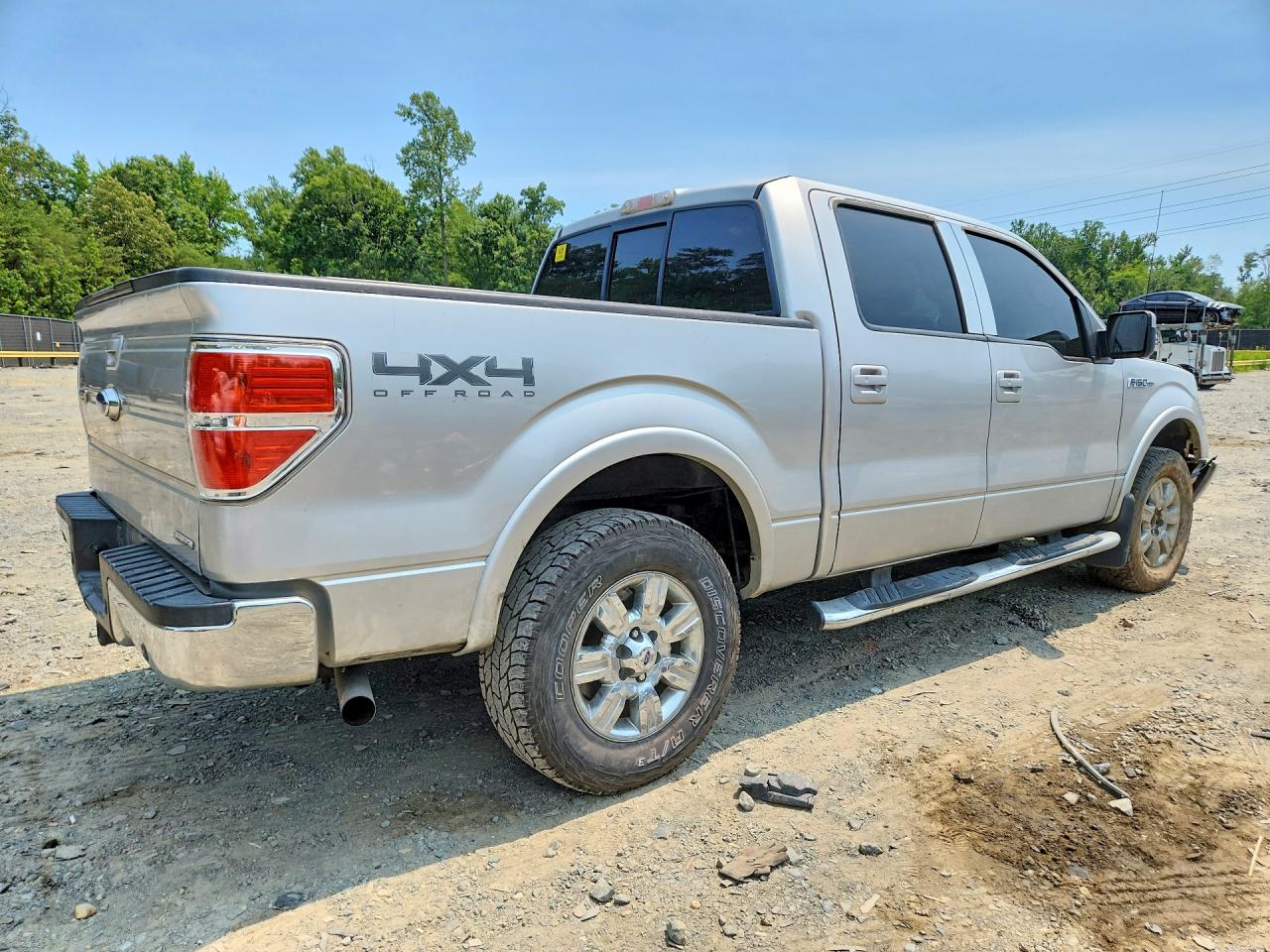 2011 Ford F150 Supercrew Silver vin: 1FTFW1EF8BFB87337
