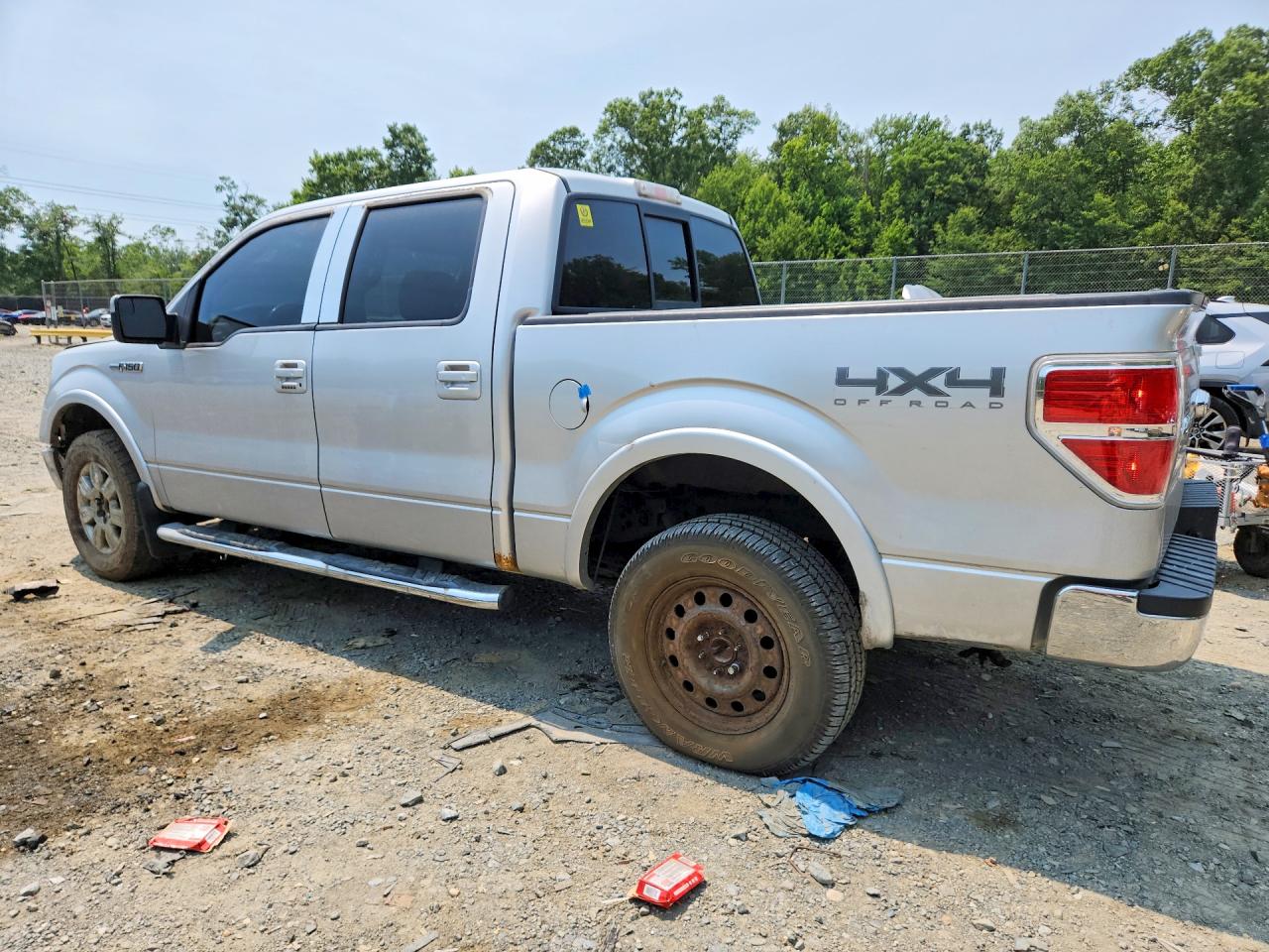 2011 Ford F150 Supercrew Silver vin: 1FTFW1EF8BFB87337